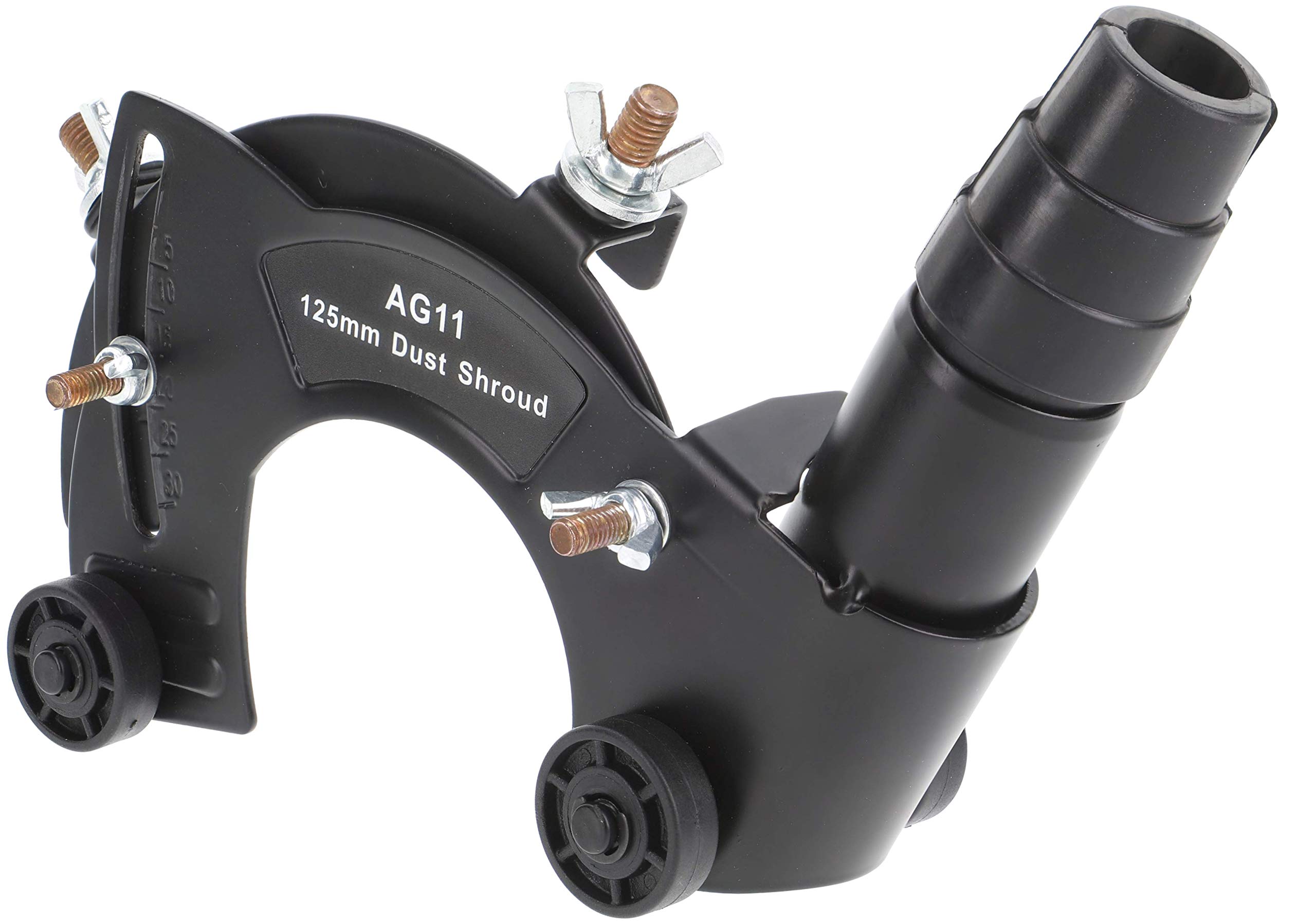 PRODIAMANT Hotte aspirante pour meuleuse d’angle 125 mm, capot d’aspiration avec adaptateur universel M14 pour coupe avec extraction de poussière