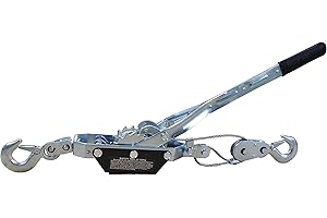 BIG RED 2-Ton Come Along Hand Winch: The Ultimate Pulling Power for...