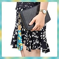 Vista 49 de Ecovision - Llavero con correa para llaves, llaveros de pulsera con 2 argollas para llaves para mujer