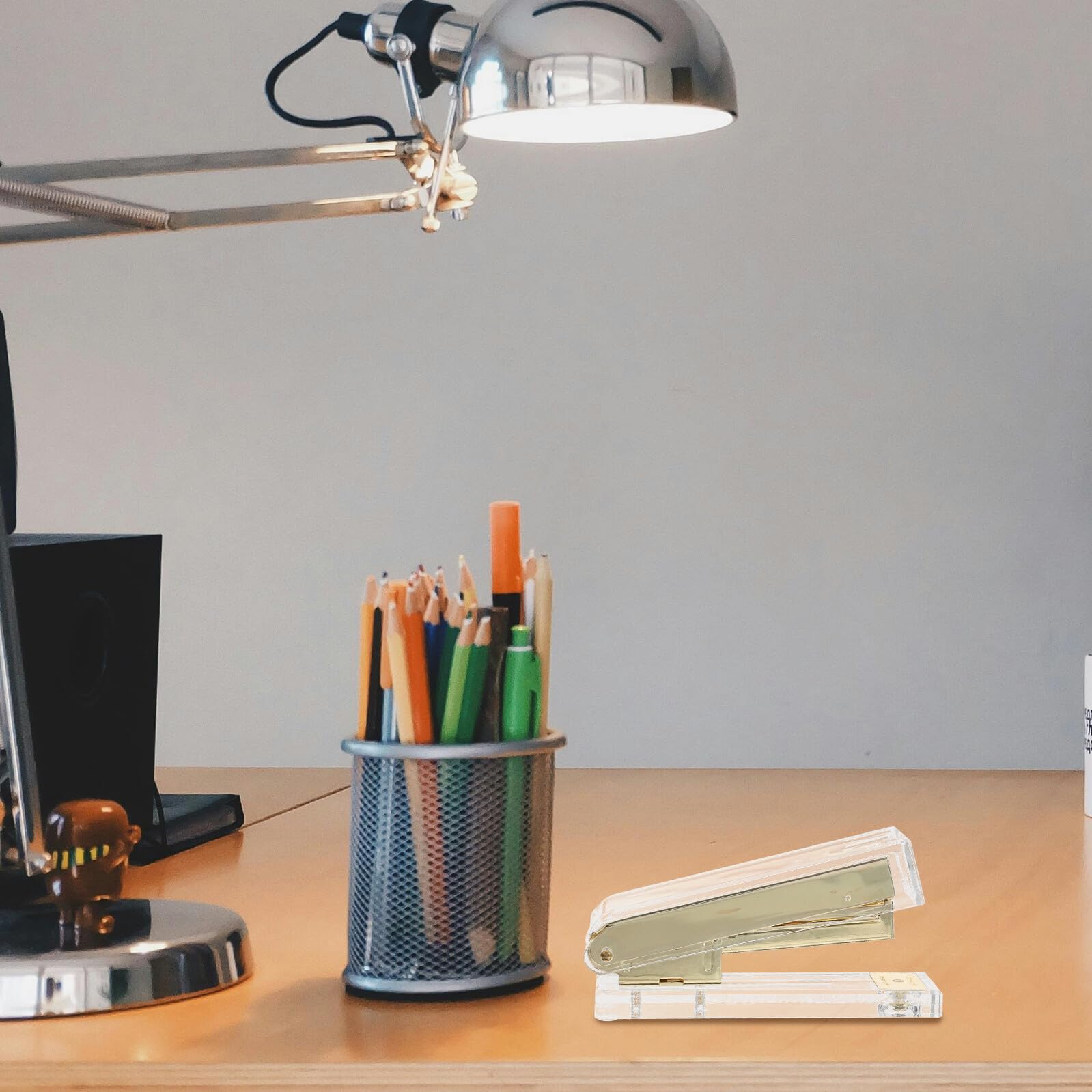 DOITOOL 2 Pezzi Pinzatrice Elegante per Ufficio e Scuola Compatta e Facile Usare Resistente e Inceppamento Accessorio Essenziale per Scrivania