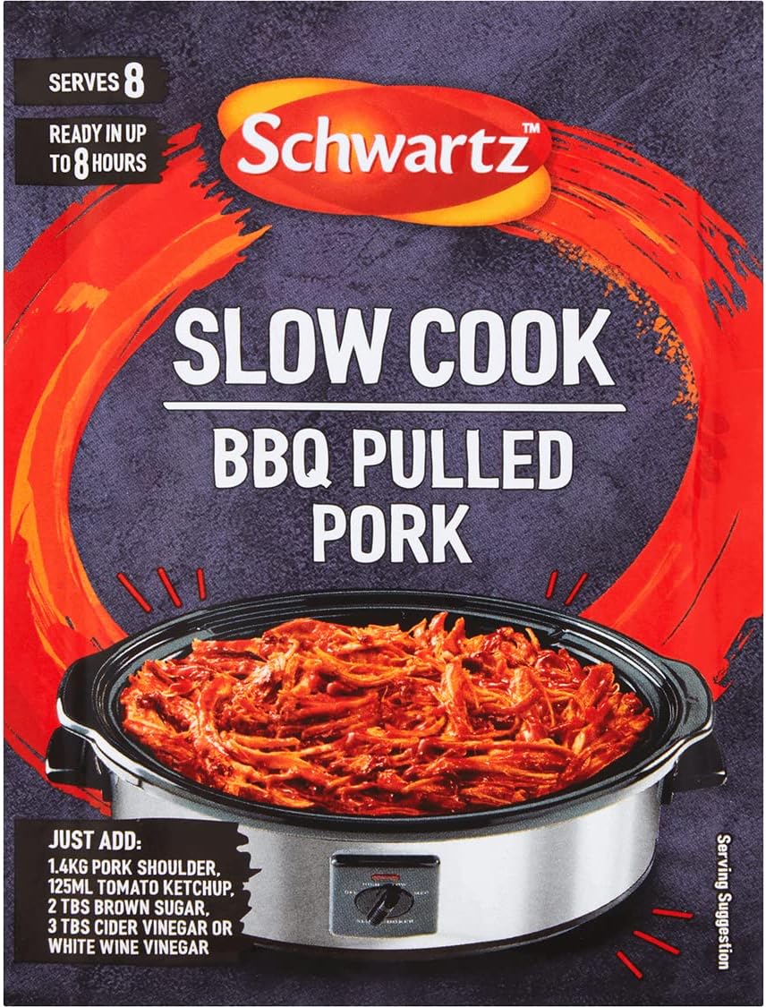 Schwartz Slow Cooker Bbq Pulled Pork 35G Pack of 12 Amazon.co.uk