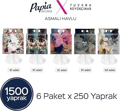 Home Asmalı Havlu 1500 Yaprak