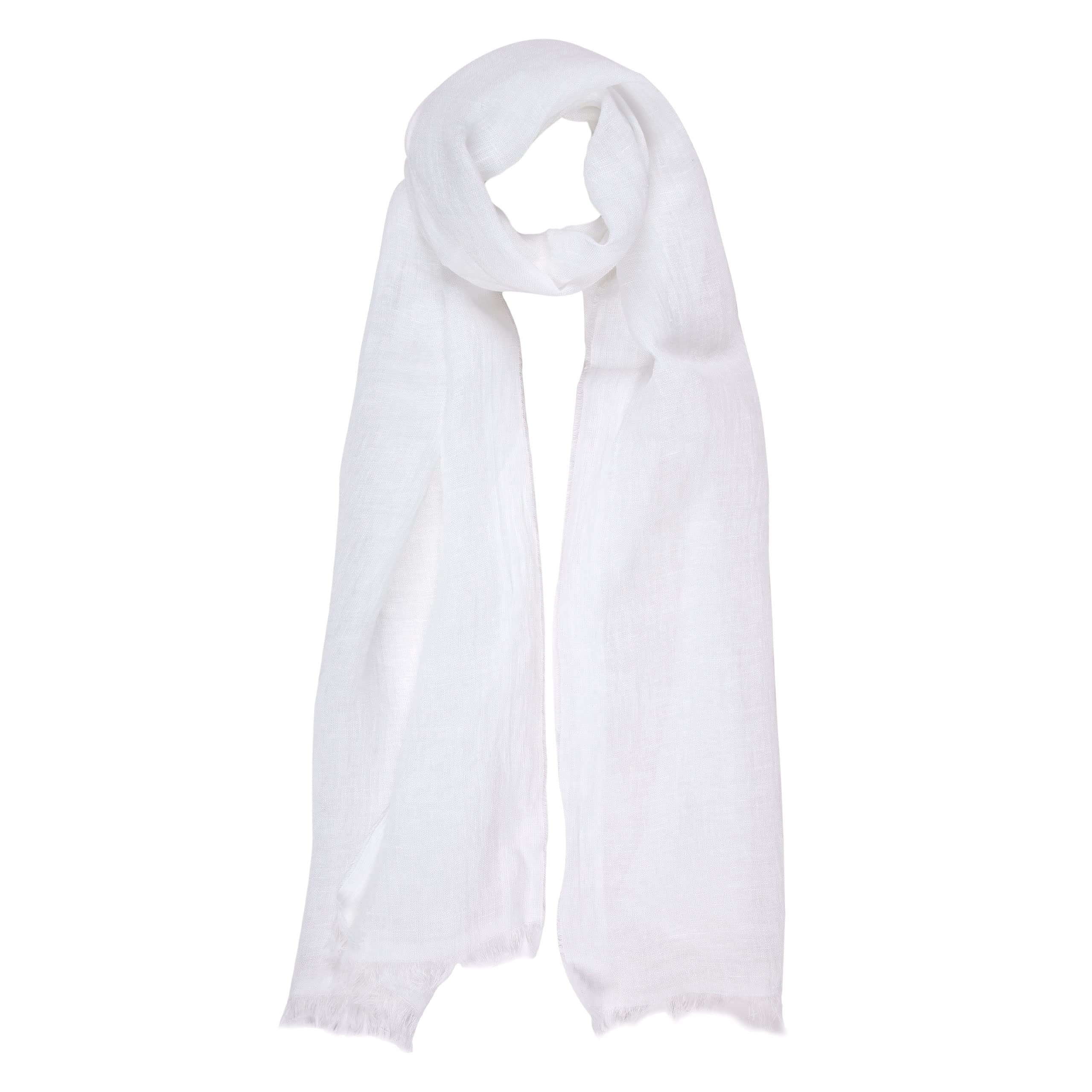 Stola lino unisex 100% lino, made in Italy