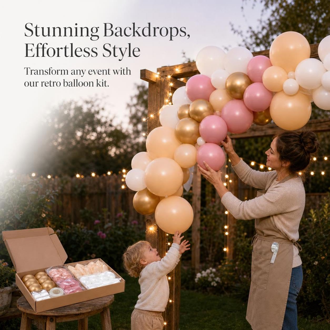 Kit Decorazione Palloncini, 105 Pezzi
