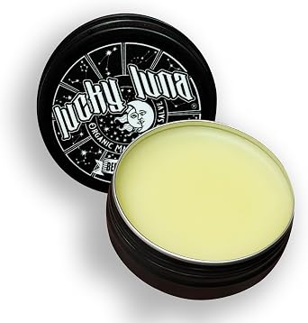 LuckyLuna Organic Aftercare 1oz Travel Size, Moisturizer for Color Longevity, All-Natural Organic, No-Petroleum Lotion, Fragrance-Free After Care, Tattoo Brightener