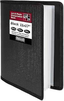 Amazon Com Dunwell Art Portfolio 11x17 Black Large Portfolio Folder For Artwork 11 X 17 Art Folder Has 24 Pockets Display 48 Pages Portfolio Album For Artwork Storage Presentation Book With Amazon Com Dunwell Art Portfolio 11x17 Black Large Portfolio Folder For Artwork 11 X 17 Art Folder Has 24 Pockets Display 48 Pages Portfolio Album For Artwork Storage Presentation Book With