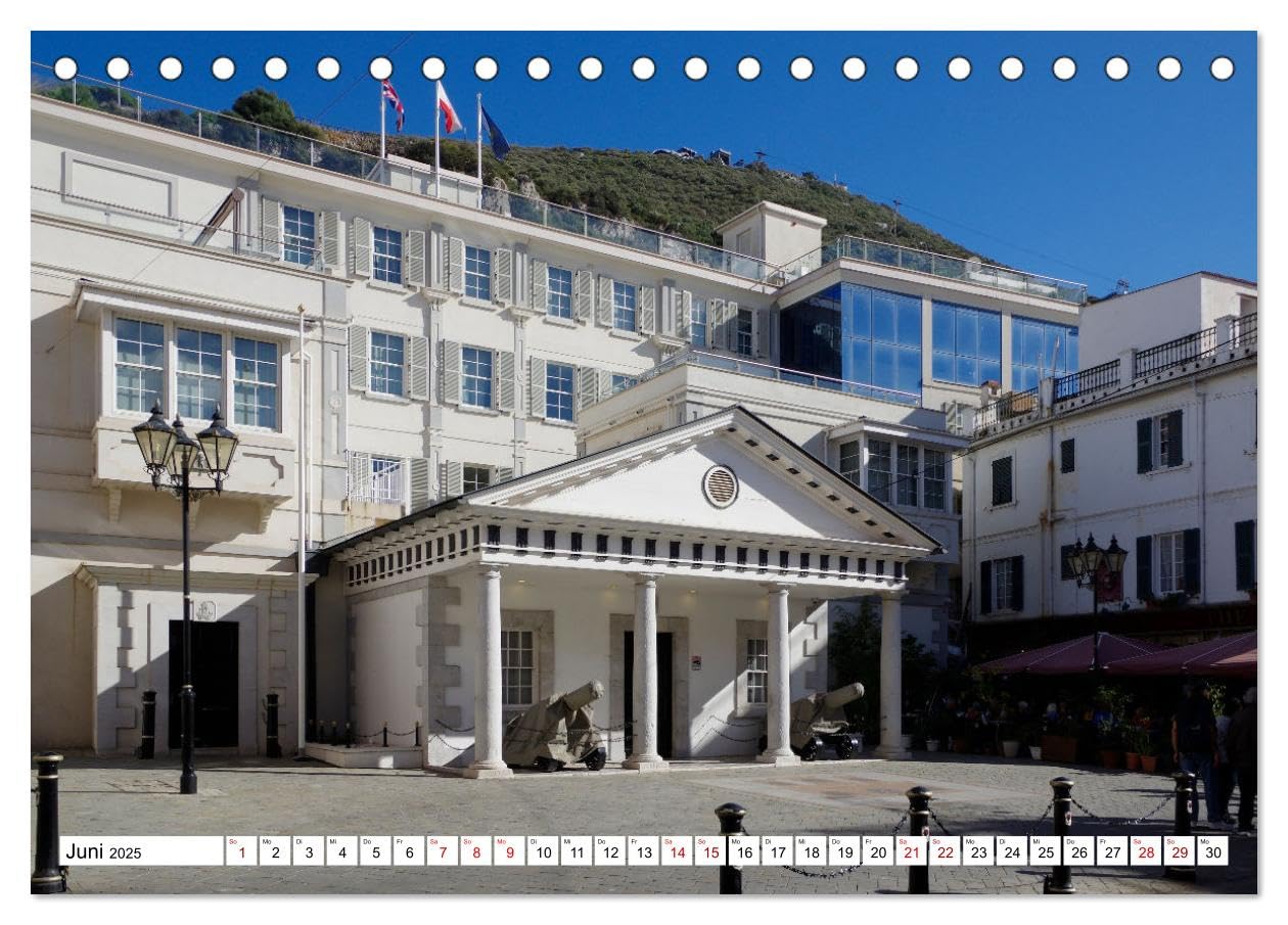 Gibraltar - Großbritannien am Mittelmeer (Tischkalender 2025 DIN A5 quer), CALVENDO Monatskalender: Streifzug durch Europas letzte Kolonie (CALVENDO Orte)
