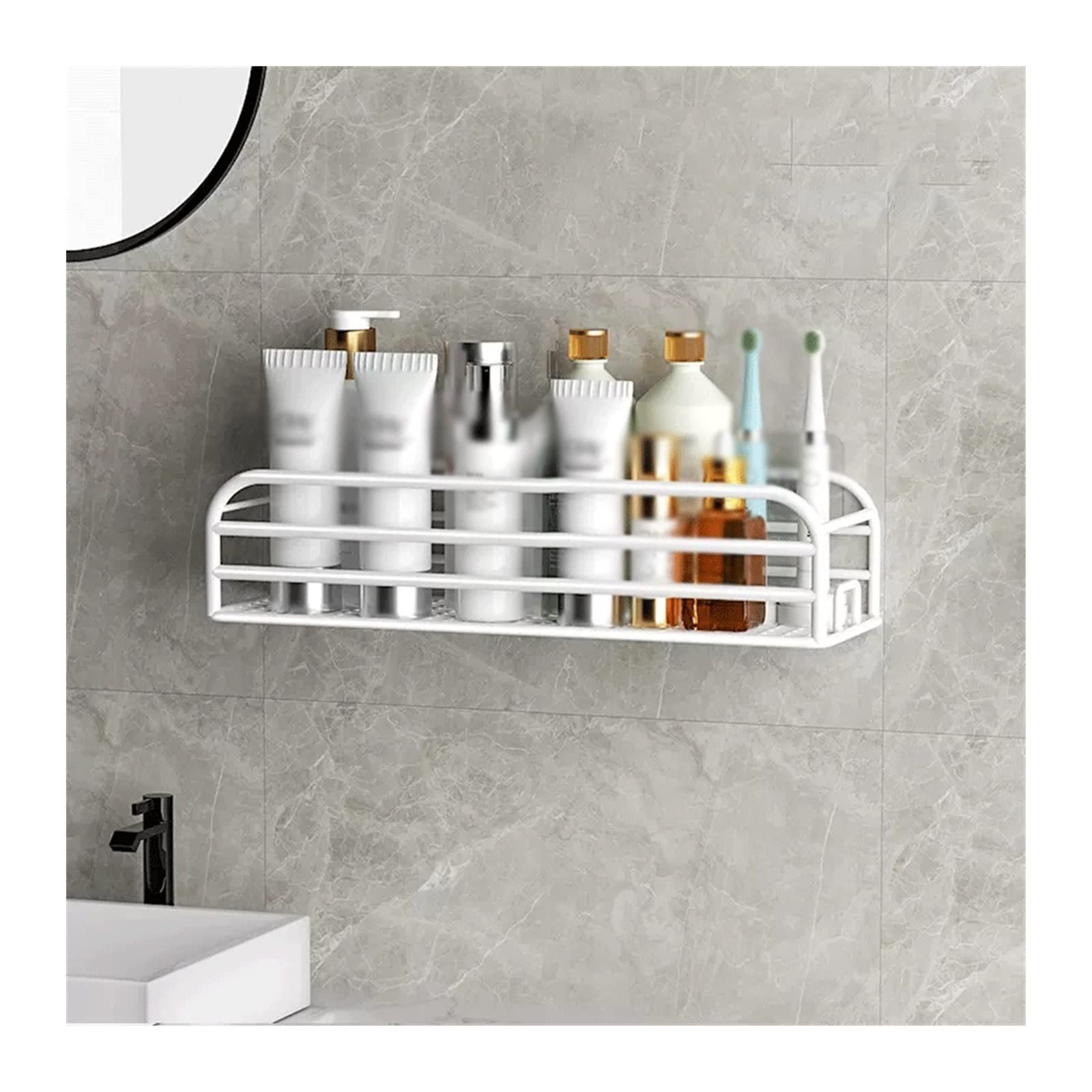 Étagère rangement toilettes sans perçage pour organiser vos murs sans trou