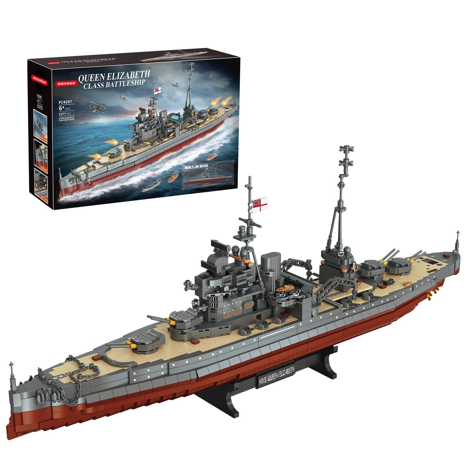 Amazon.com: Military Series World War II Battleship Building Kit