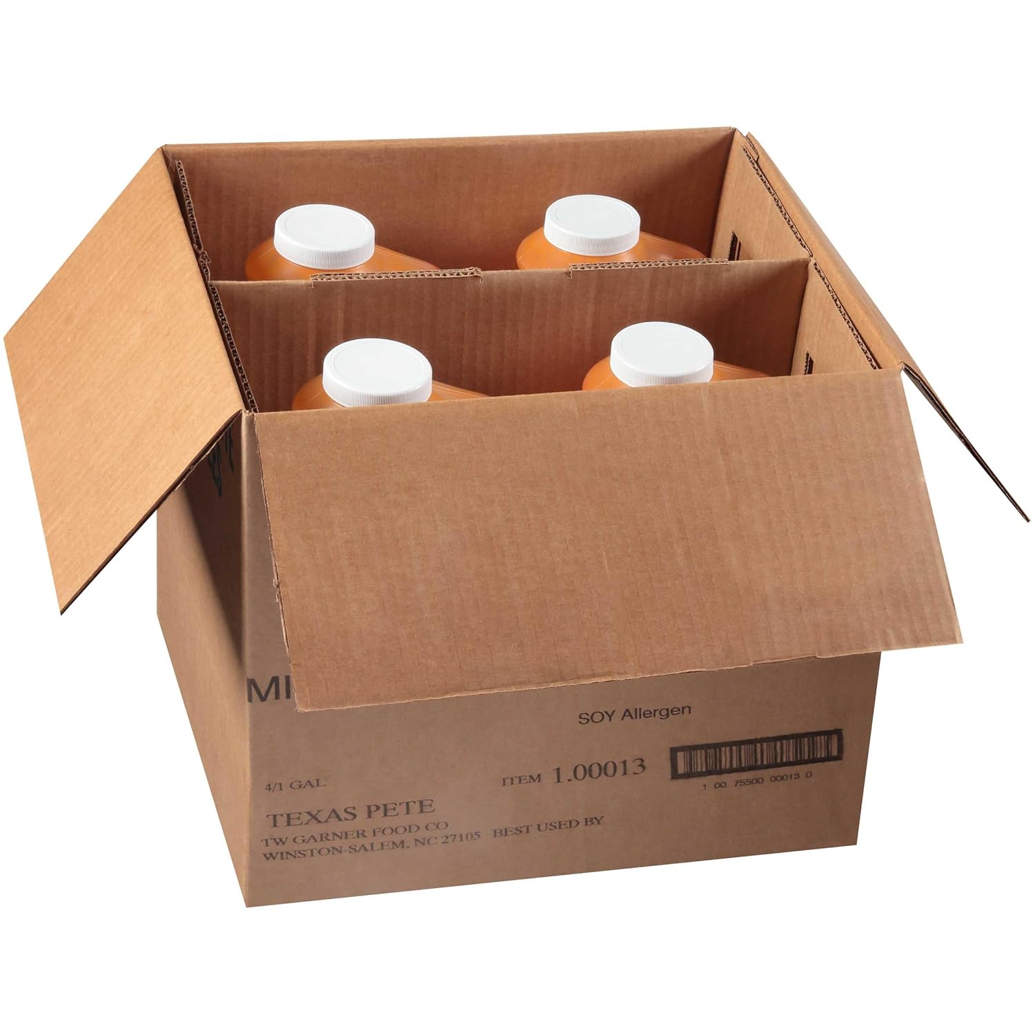 Texas Pete, Buffalo Style Mild Chicken Wing Sauce, 1 Gallon (4 Count)