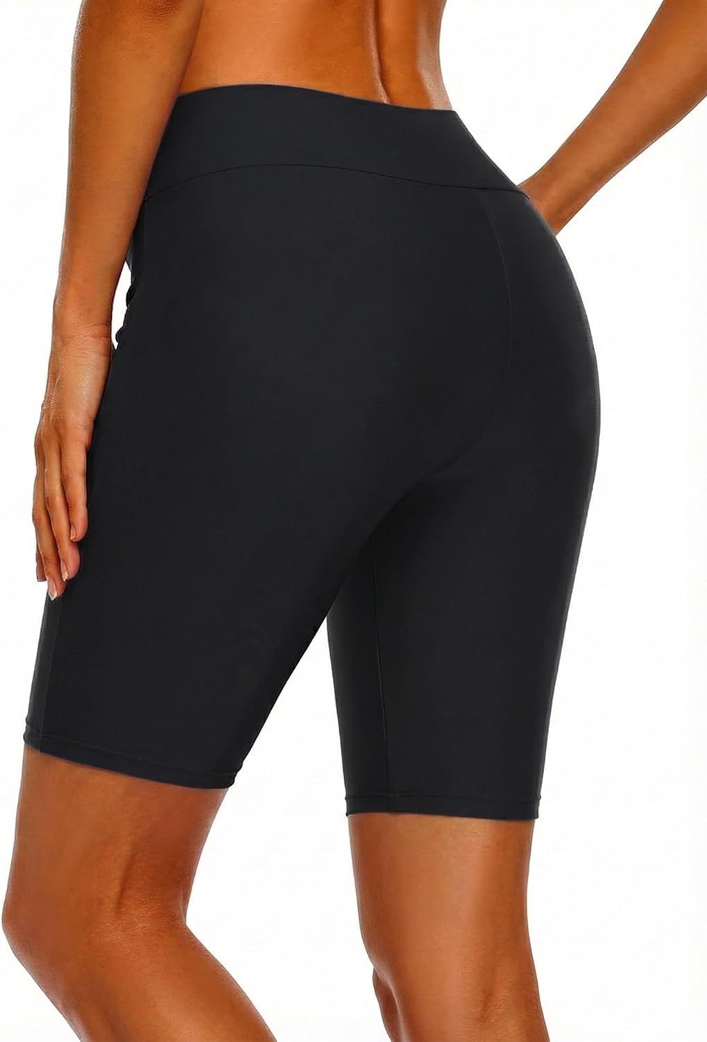 Firpearl Women's Swim Shorts UPF50+ Sport Board Shorts Plus Size Tankini Swimsuit Bottom