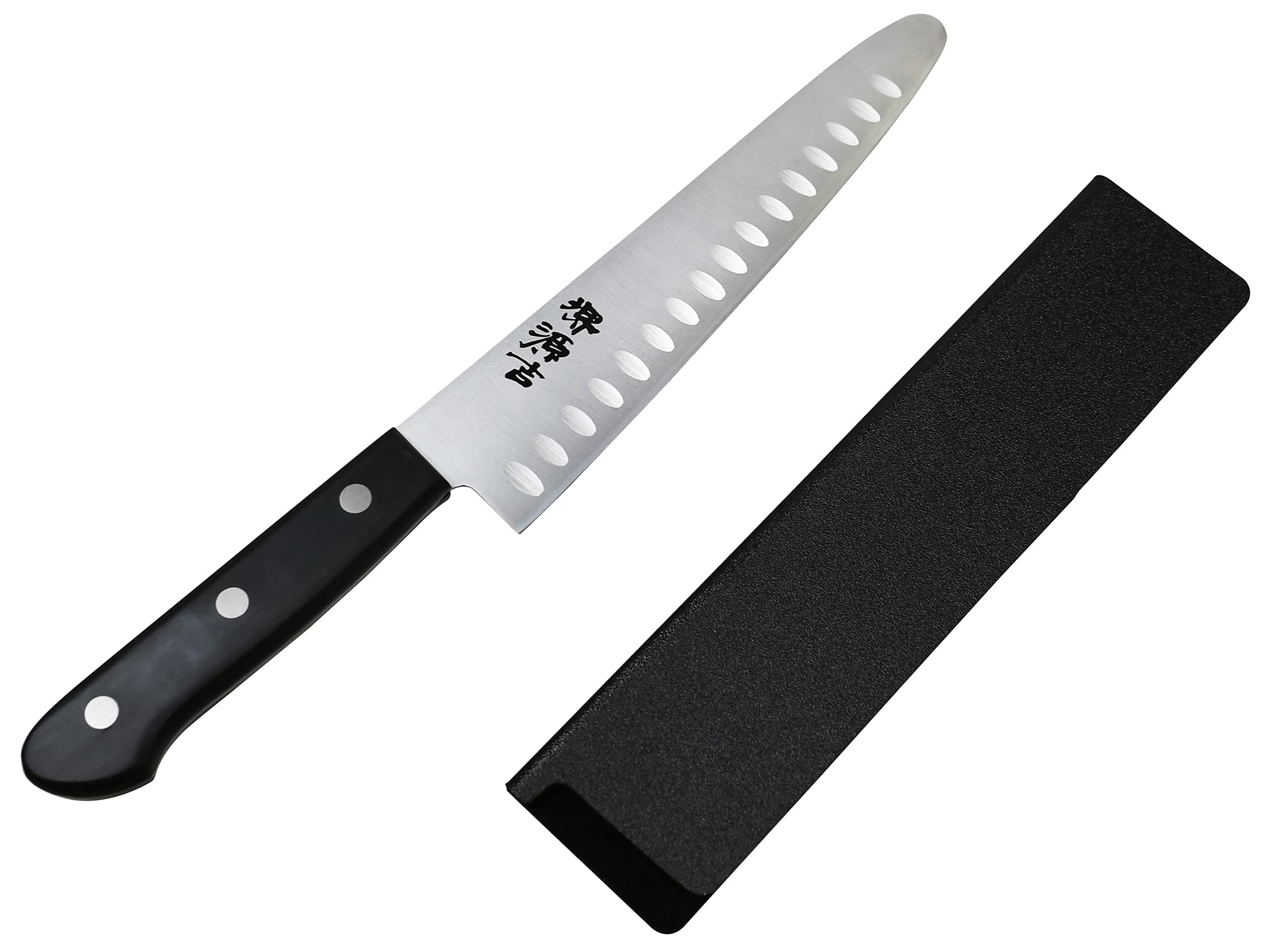 Amazon｜ダイキチ 堺源吉 先丸 ディンプル 万能包丁 185mm 刃