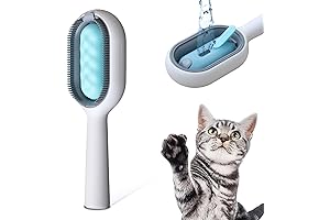 3-in-1 Cat Grooming Brush with Water Tank for Painless Fur Removal