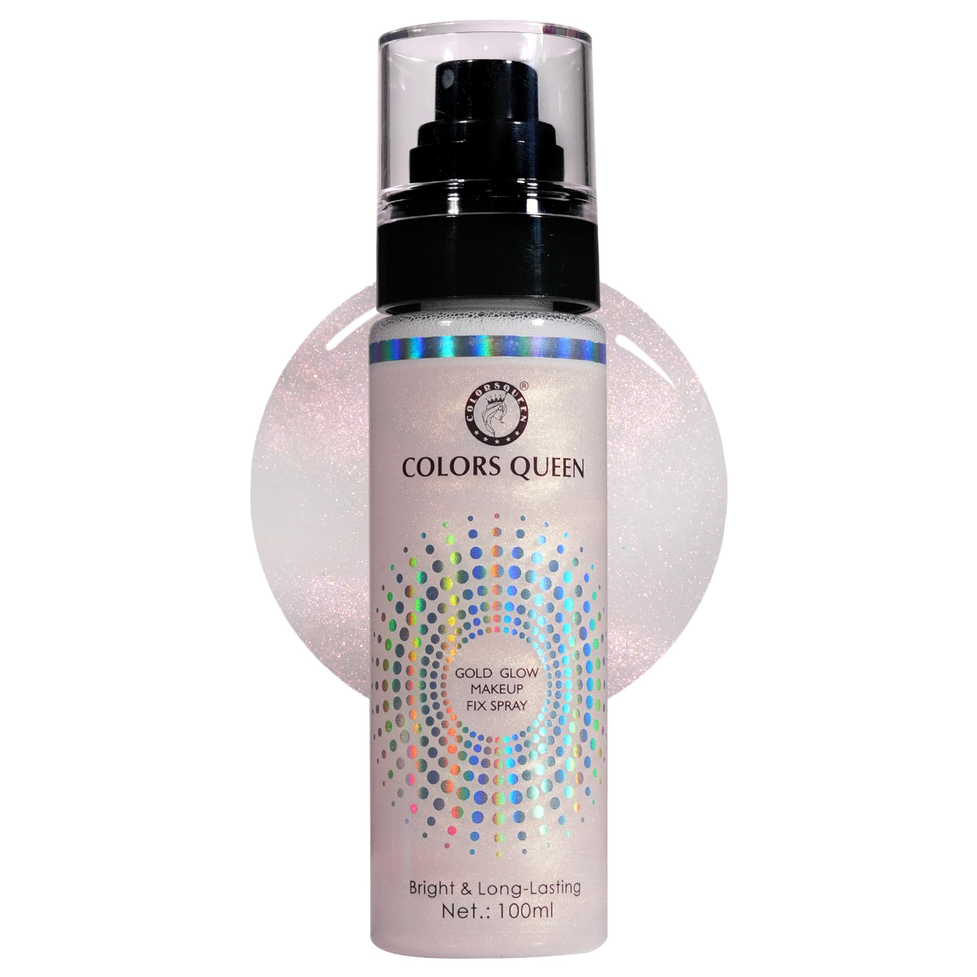 Colors Queen Gold Glow Makeup Fixer Spray – Magical Pink, 100 ml | Long Lasting Makeup Setting Spray for Face Makeup | Lightweight & Non Greasy Makeup Fixer Spray after Makeup, Infused with Vitamin E & Aloe Vera Extracts-image-33