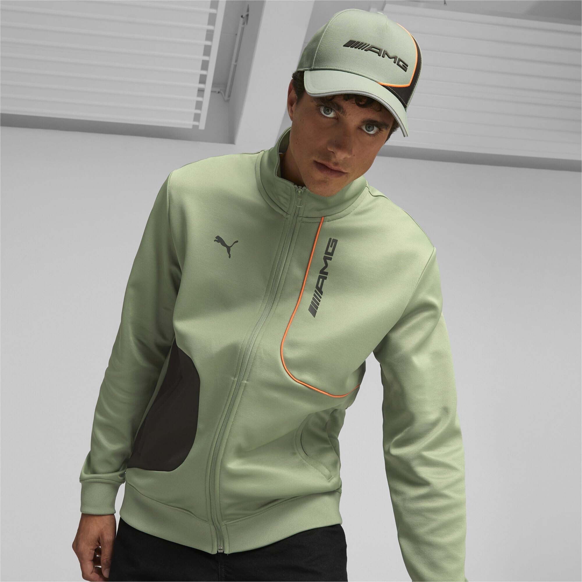 PUMA Erwachsene Mercedes-AMG Petronas Motorsport Cap ErwachsenerDusty Green