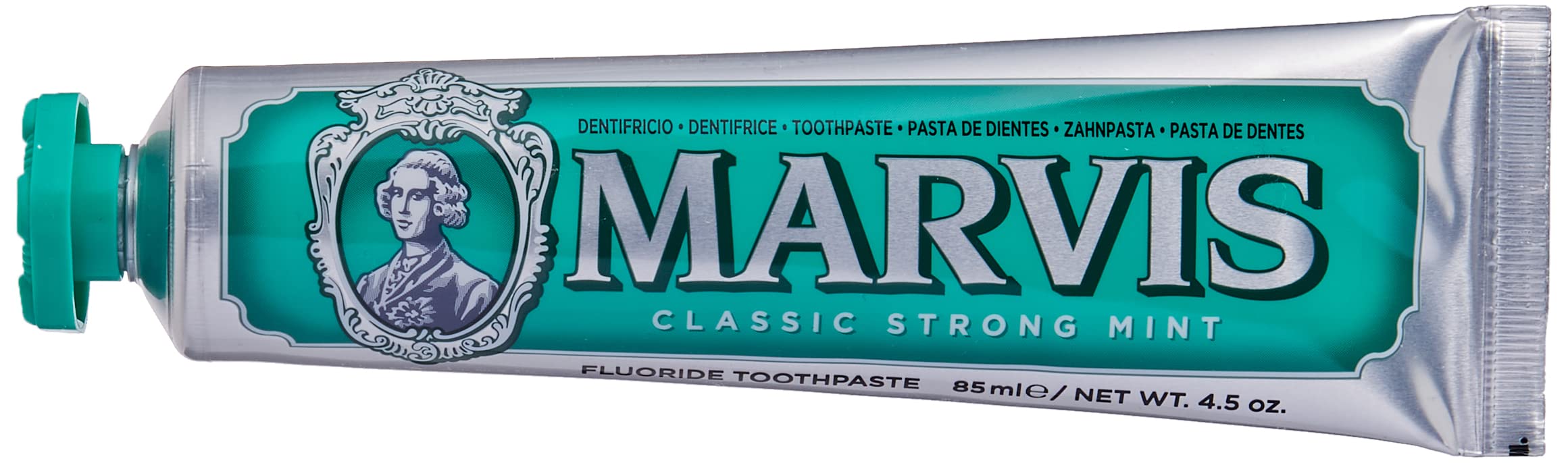 Lot de 12 marvis Dentifrice Classic Strong Mint 85 ml Cura et Hygiène Dentale