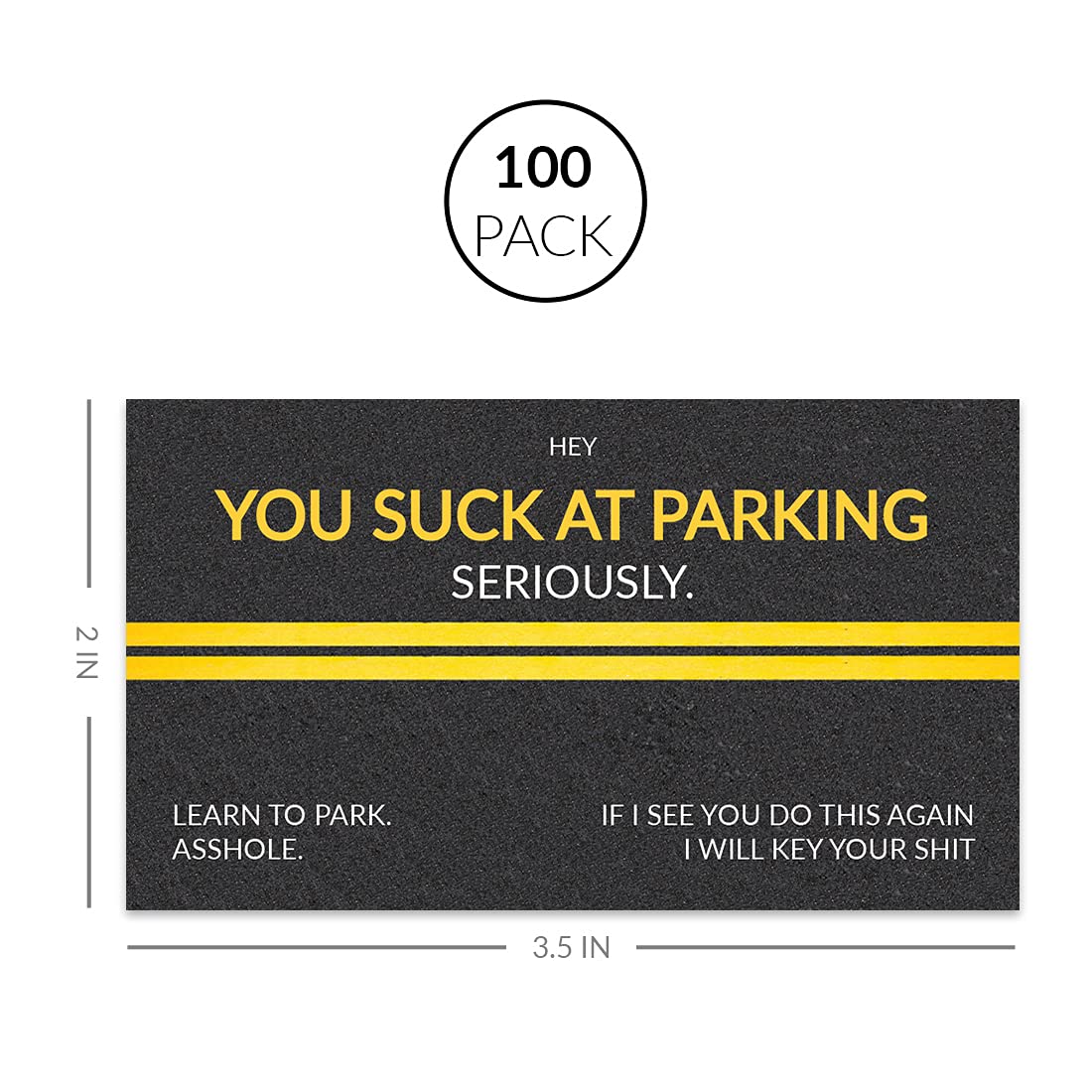 Amazon.com : Andaz Press Funny Bad Parking Cards, You Suck At Parking Seriously Prank Driving Fake Ticket Violation Gag Note Cards, Fun for Revenge Road Justice, For Men, Women, Him, Her, 100-Pack, amazon-com-andaz-press-funny-bad-parking-cards-you-suck-at-parking-seriously-prank-driving-fake-ticket-violation-gag-note-cards-fun-for-revenge-road-justice-for-men-women-him-her-100-pack