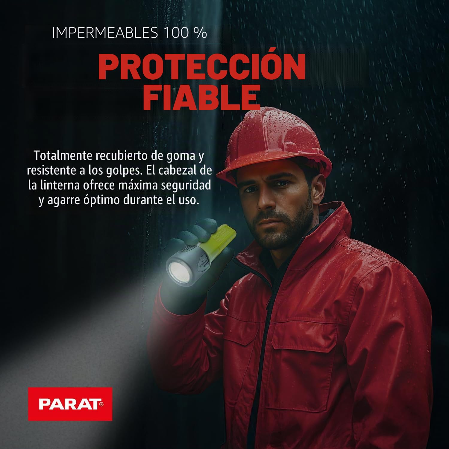 Parat 0007690560201 - Linterna (167 x 38 mm) color amarillo
