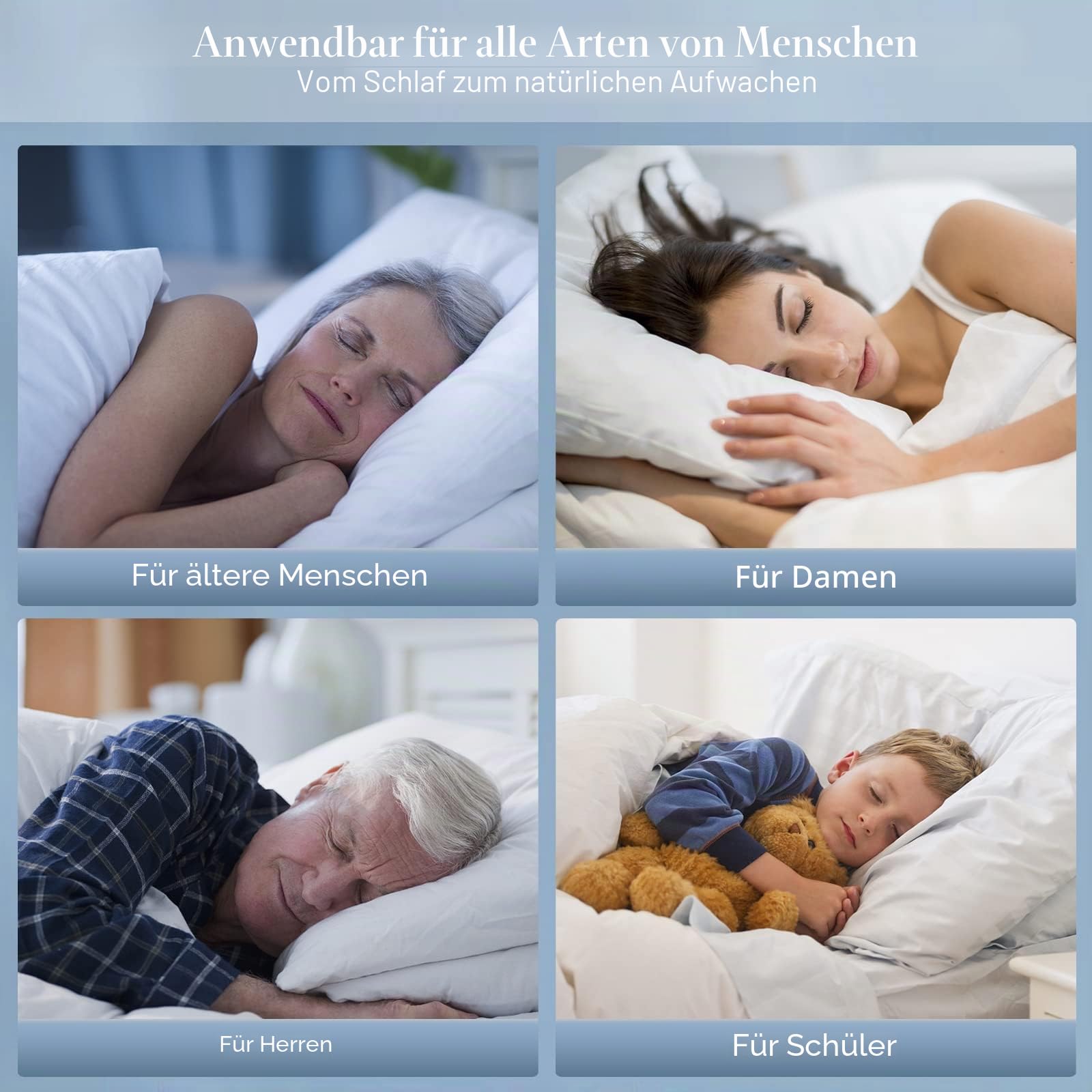 iKeener Einschlafhilfe Gerät für Schlaflosigkeit,Tragbare CES Mikroelektronischer Impulgerät,Schnelle Einschlafen,Verbesserung Schlafs,Linderung Angstzuständen,Depressionen,Kopfschmerzen(Schwarz)