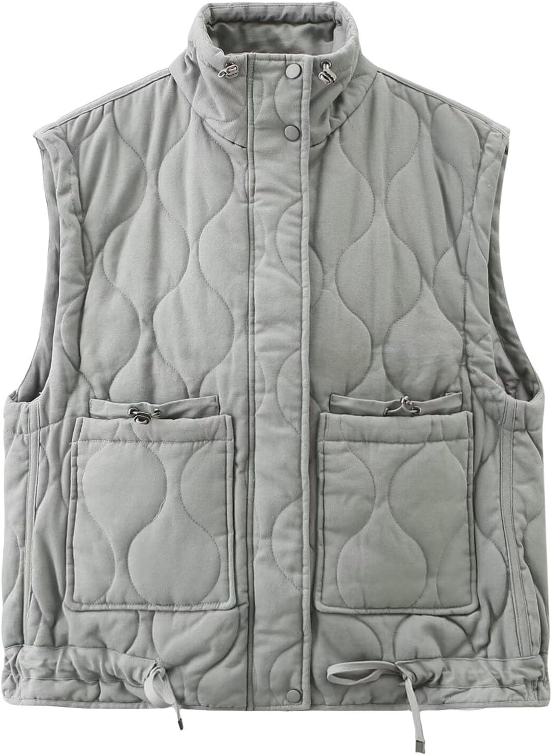 スコットクラブか系列Vinバイカラーハーフベルトデザインジレ 【新品