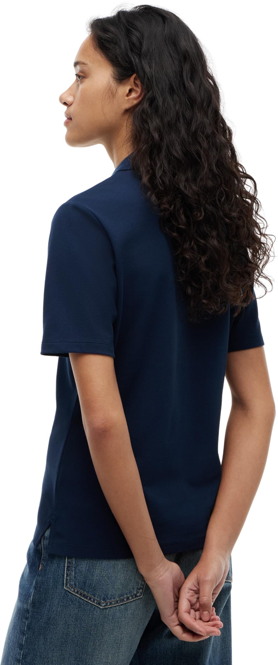 Tommy Hilfiger Damen Poloshirt Kurzarm Regular Fit – Bild 2