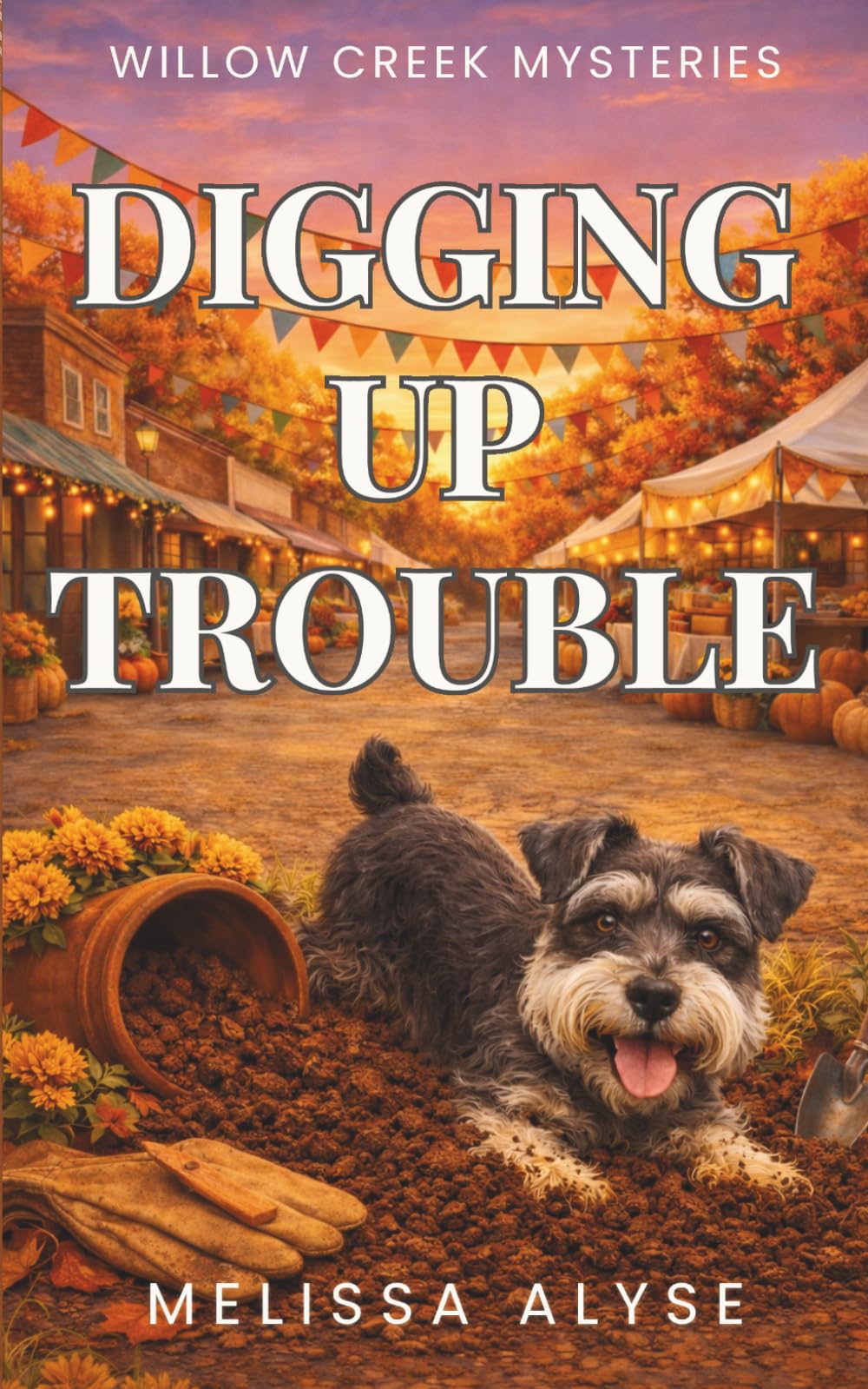 Digging Up Trouble: A cozy, non-murder, faith-filled small-town mystery (The Willow Creek Mysteries)