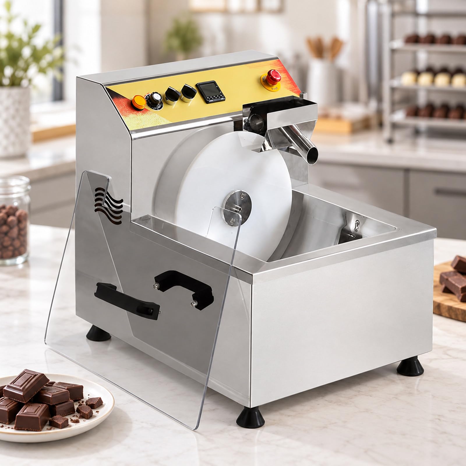 Tempéreuse à Chocolat 12,4 L 8 kg Brassage continu jusqu'à 60°C