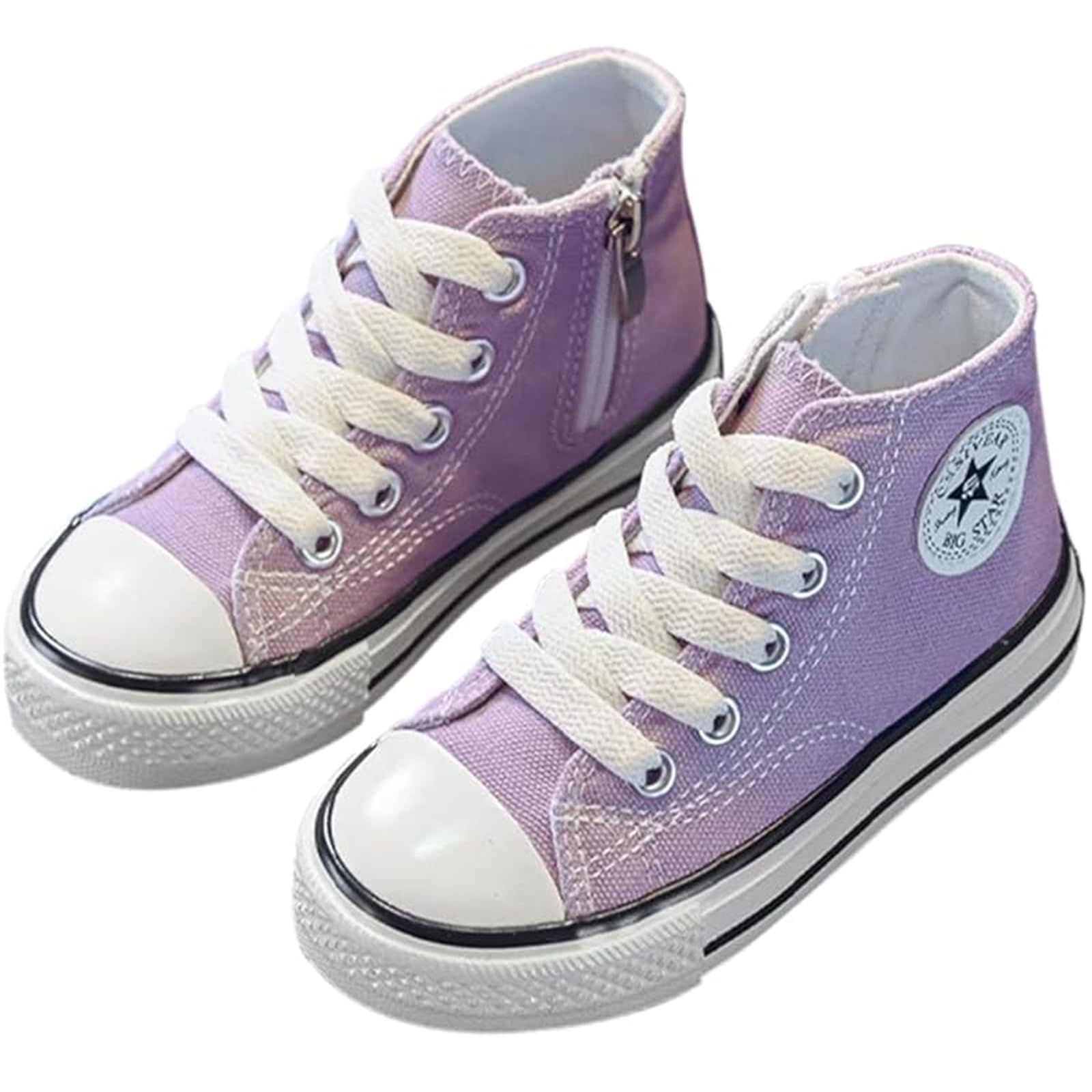 YUKQEYLE Zapatillas Lona NiƱos Antideslizantes Zapatillas Casual NiƱa Sneakers Zapatillas de Deportivos ClƔsico Unisex Casuales Zapatos Ligeros AtlƩticos