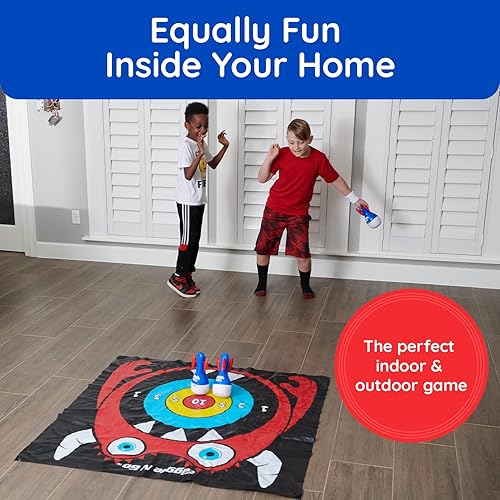 Miniatura 7 de Giggle N Go Flarts Lawn Darts Outdoor Games for Family Our Lawn Games for Kids - Quality Backyard Games for Adults and Kids - Our Inflatable Dart