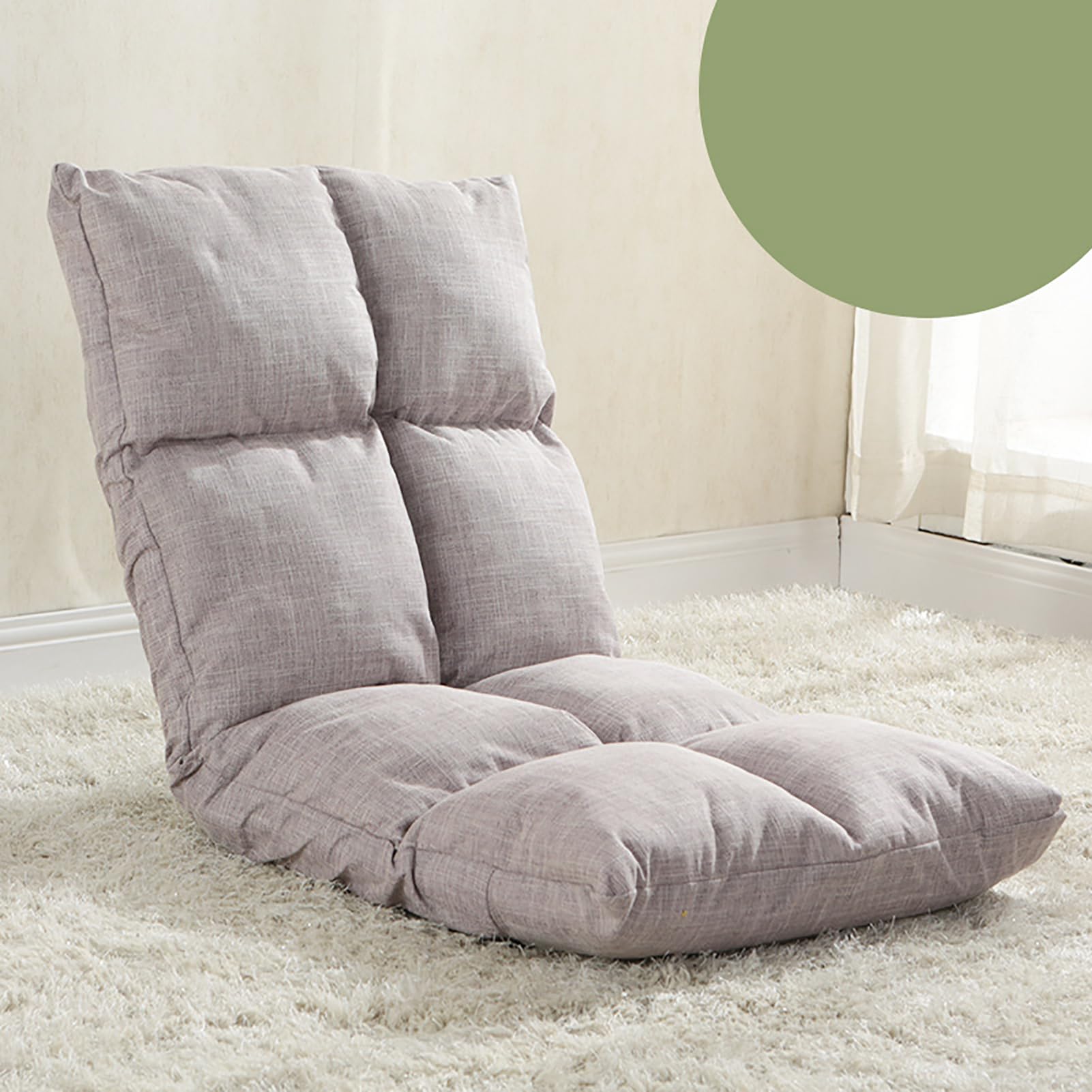 Fauteuil de jeu pliable réglable canapé de jeu portable dossier inclinable