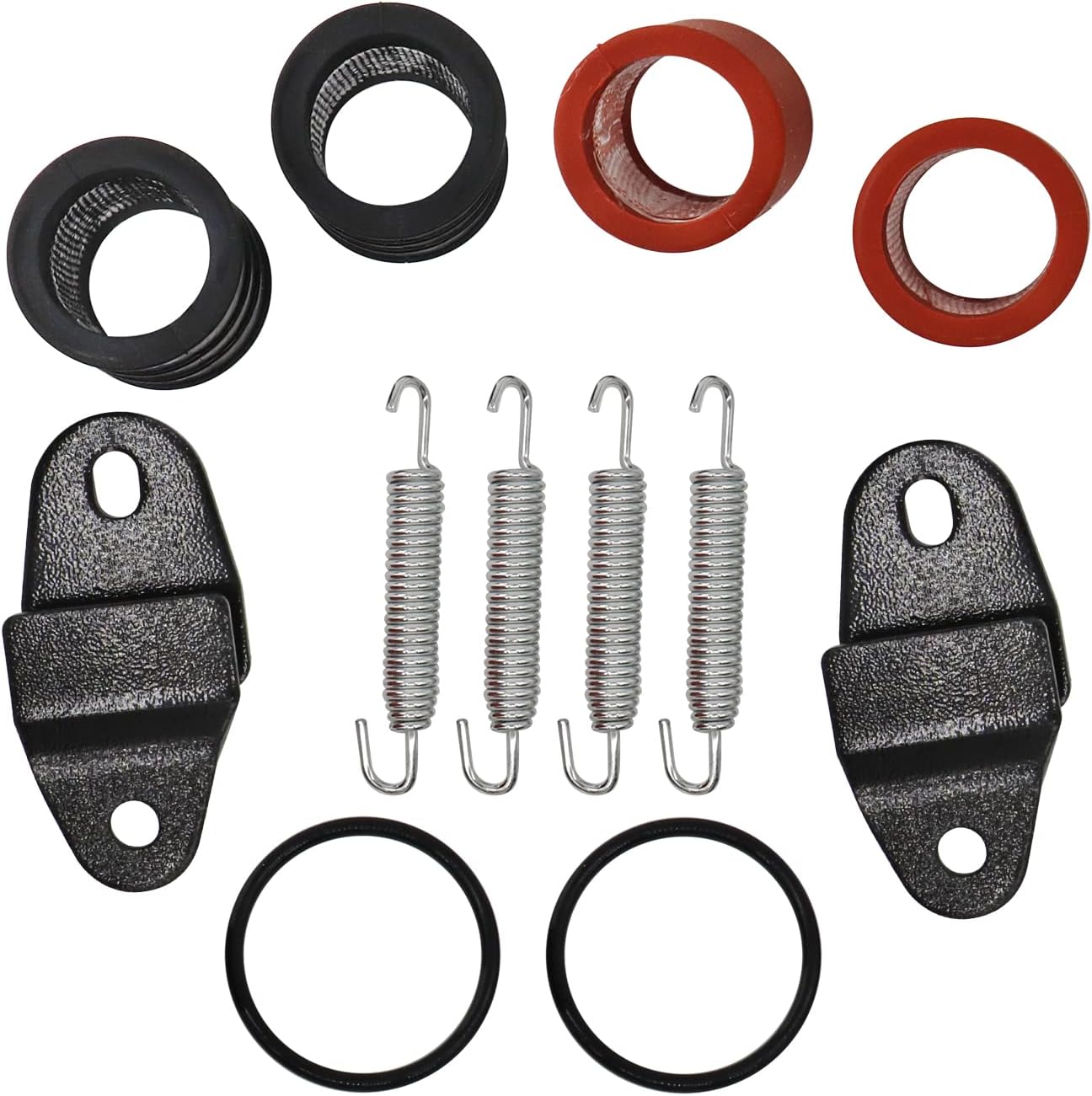 Muffler Joint Gasket Spring Stay Kit for 1987-2006 Yamaha Banshee 350 YFZ350