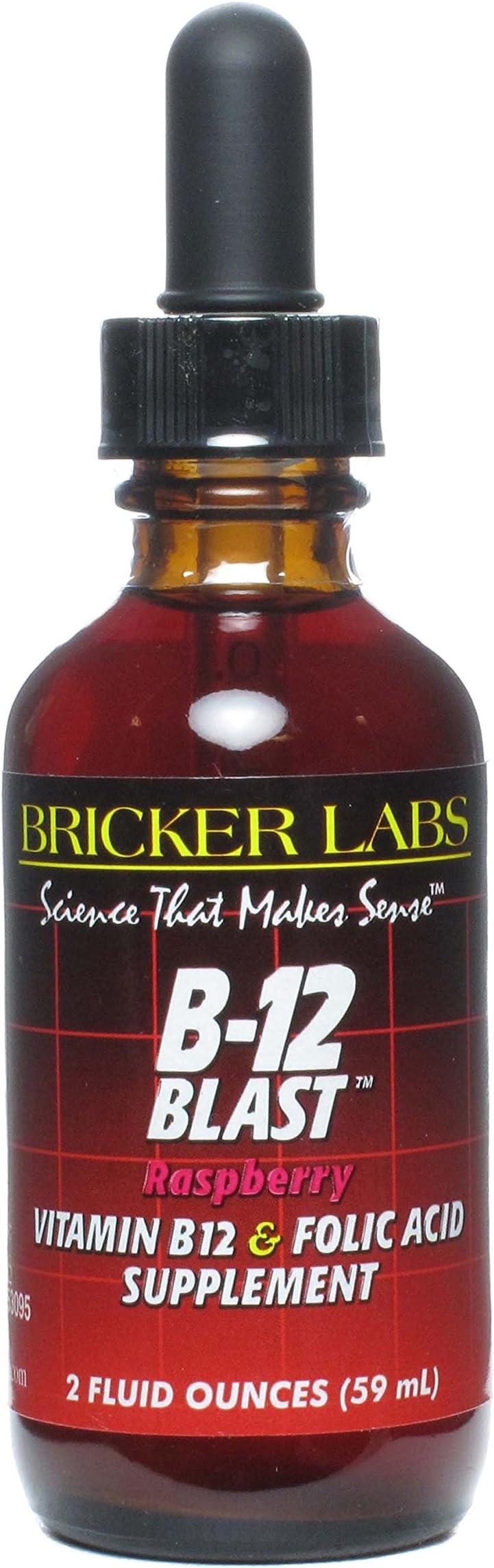 B-12 Blast Raspberry Liq 2 oz ( Multi-Pack)