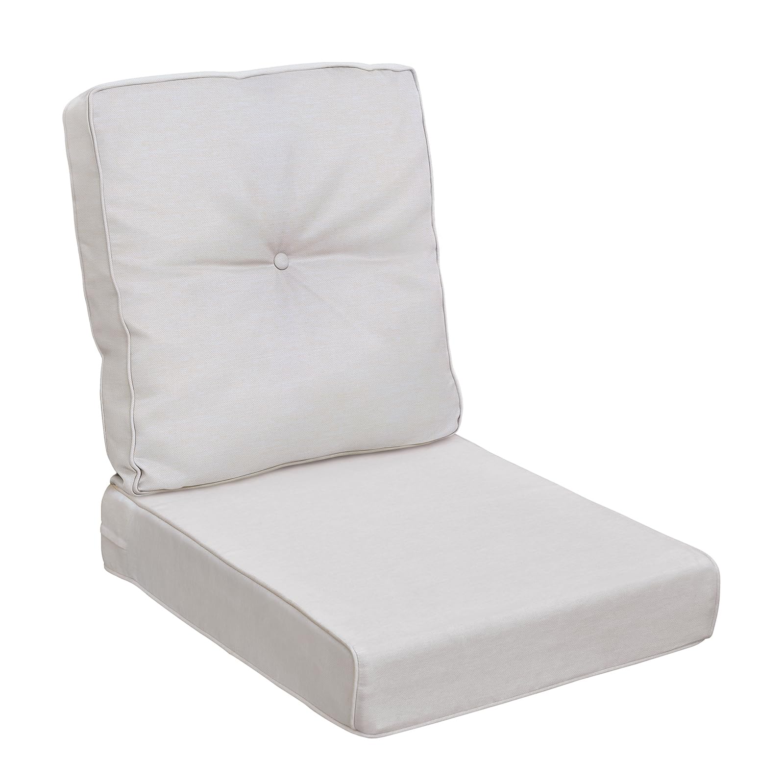 ATR ART TO REAL Outdoor Cushions | High-Density Foam Garden Chair Cushions | Waterproof Removable Covers for Easy Cleaning - Patio & Deck Use,Beige