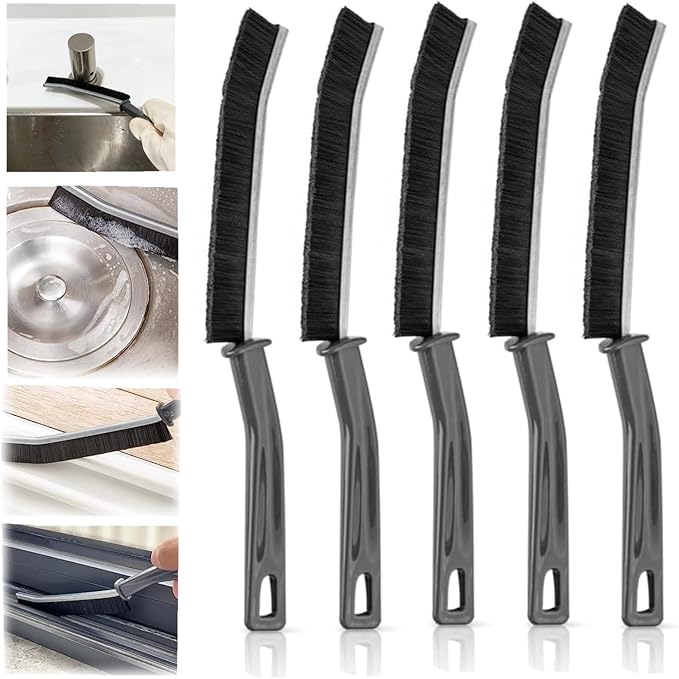 Crevice Cleaning Brush,3Pcs Bathroom Toilet Tile Door Window Groove Car Various Gap Cleaning Brush,Hard Bristle Scrubbing Narrow Crevice Cleaning Pro Tool,Small Brush For Home Kitchen - View #11