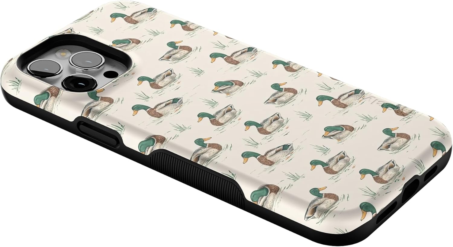 Casely iPhone 12 Pro Max Case | The Boyfriend Collection | Mallard & Co. | Bold Protective Design | MagSafe Compatible Design