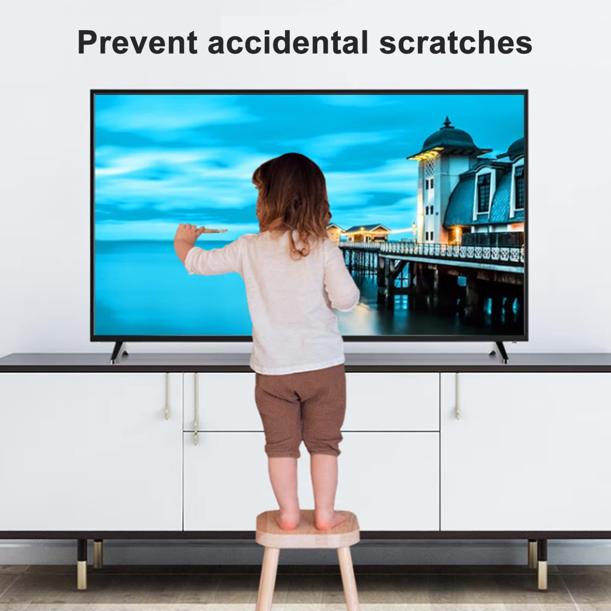 Folia ochronna na ekran anty-niebieskie światło 43-75 cali Matowa folia ochronna na ekran monitora TV Antyodblaskowa Antyrefleksyjna Zmniejsza zmęczenie oczu dla ekranu LCD L(43in942x529mm