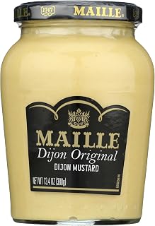 Maille Dijon Originale Mustard 13.4 oz - Creamy French Dijon, ChefsBest Best Taste Award, Kosher Certified