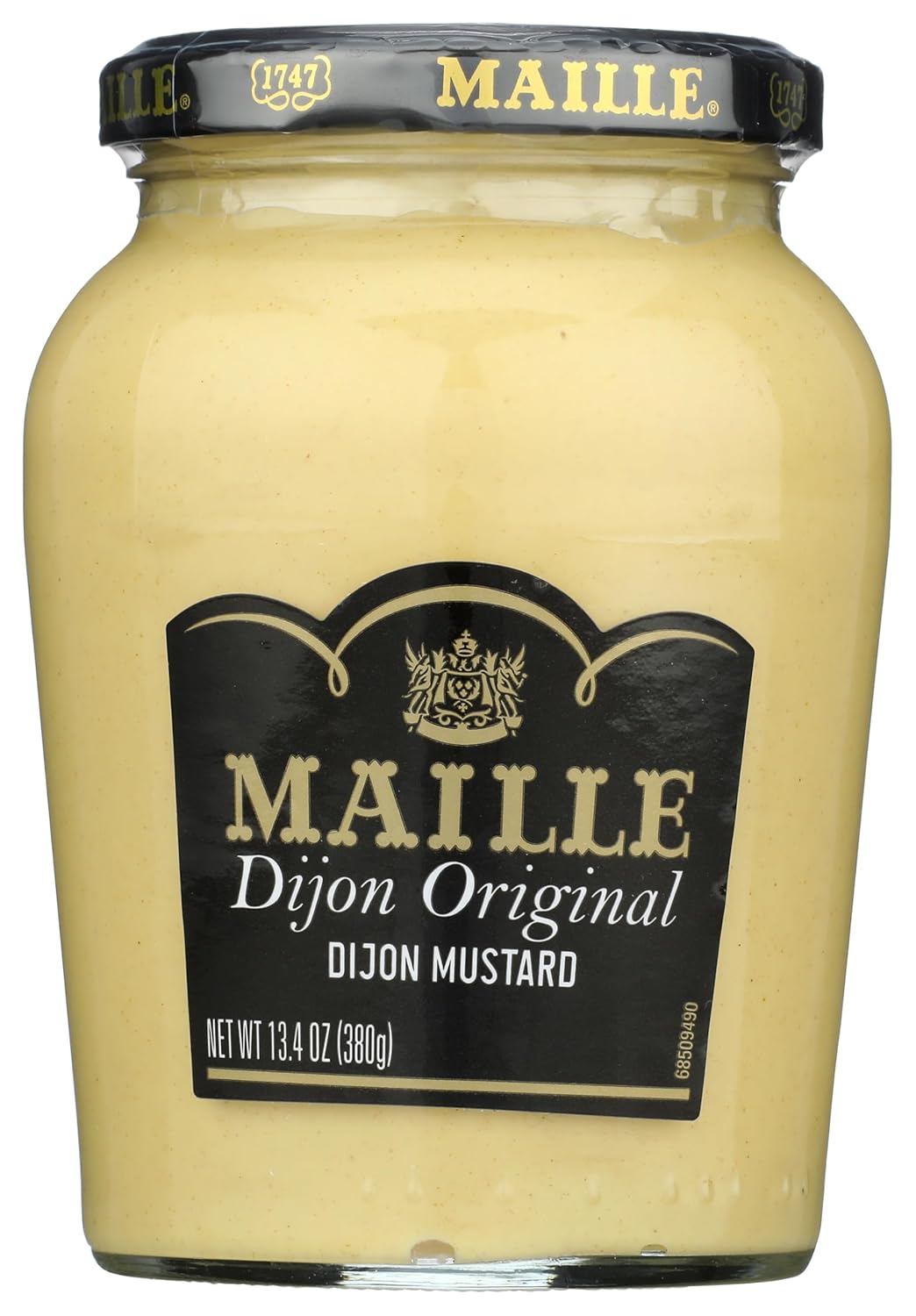 Maille Dijon Originale Mustard 13.4 oz - Creamy French Dijon, ChefsBest Best Taste Award, Kosher Certified