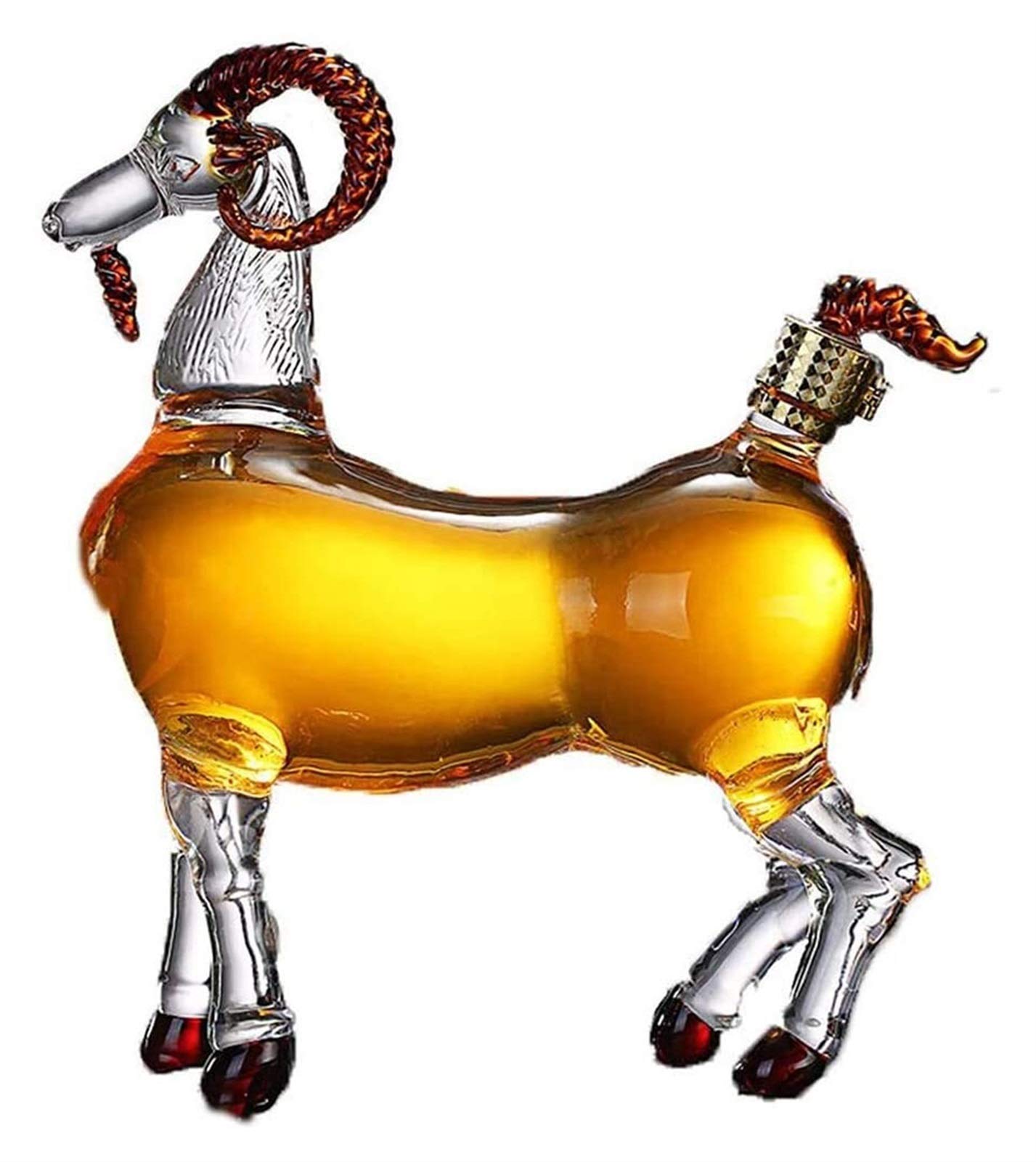 garrafa vino tinto decantador Decantador Decantador - Jarra con forma de oveja con tapón hermético