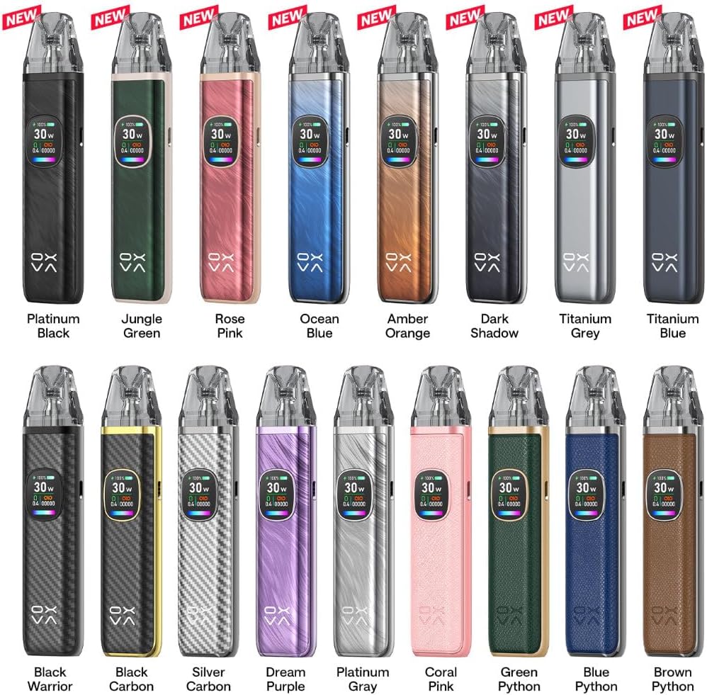 oxva xlim pro 2 pink Oxva Xlim Pro 2 Pod Kit [Coral Pink] - Available in 24 colours, 2A Fast  Charge, 1300mAh Battery, 0.56