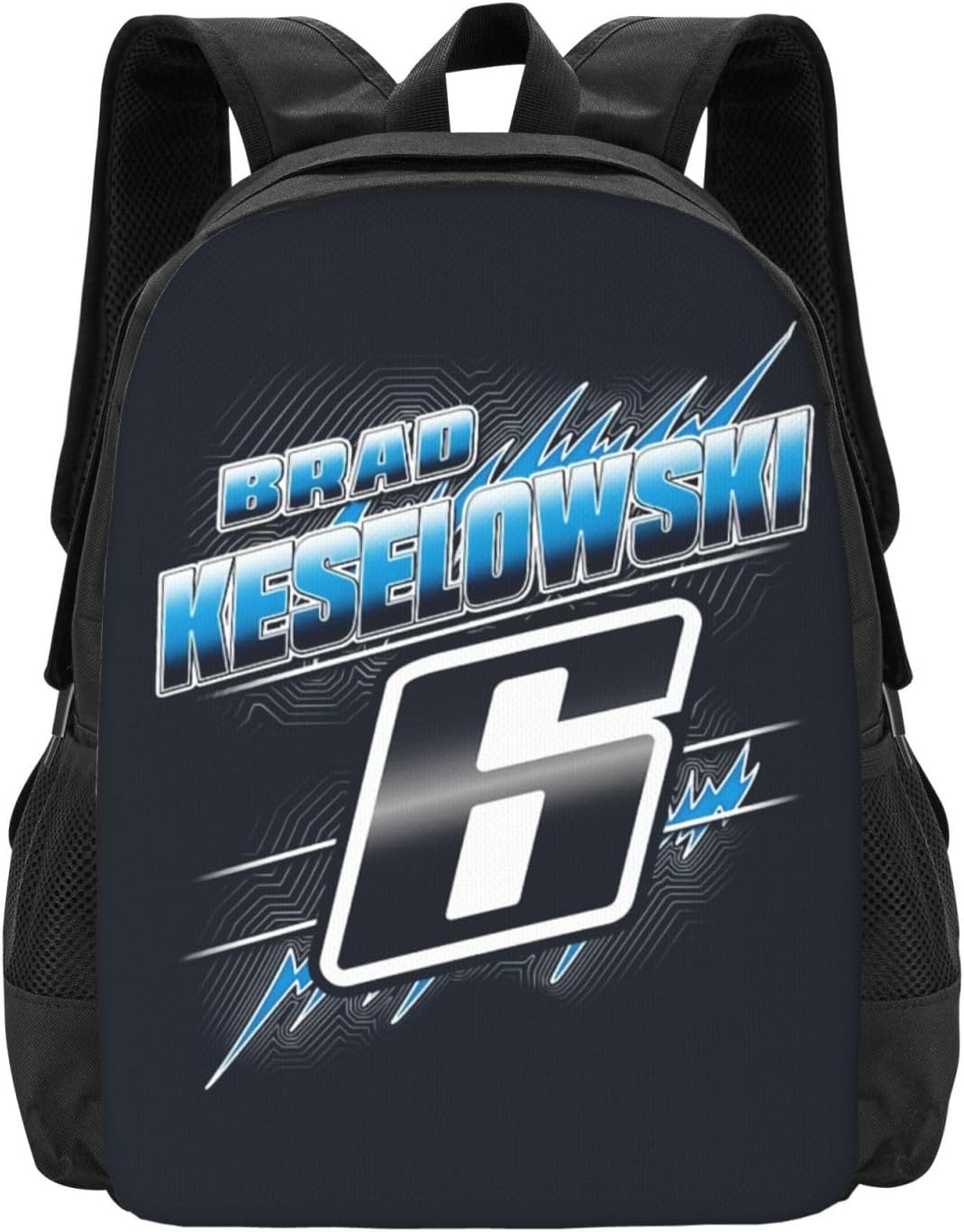 Brad Keselowski 6 Backpack Lightweight Large Capacity Laptop Backpack Travel Backpacks For Unisex