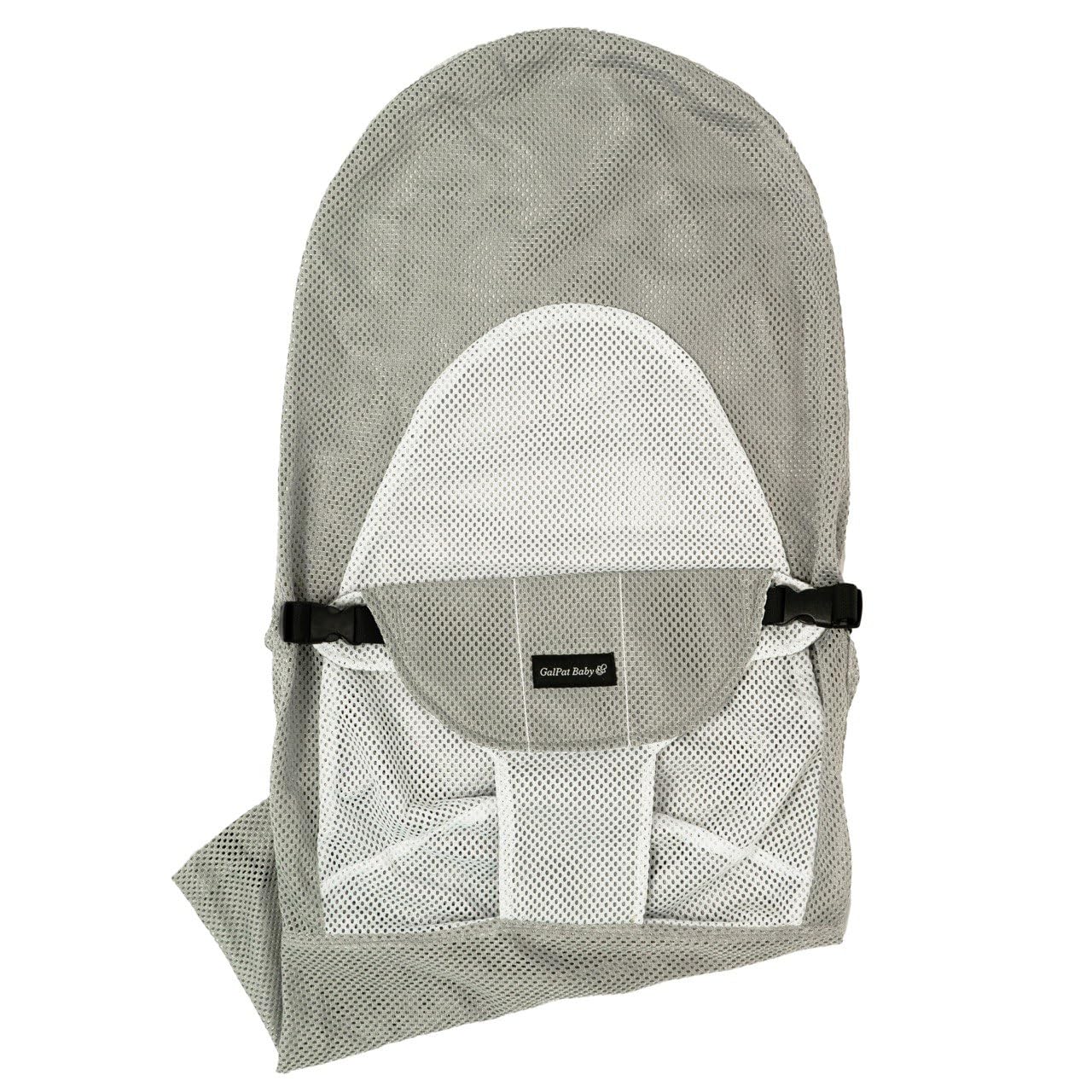 GalPat Baby Bezug für Hängematte, kompatibel mit BabyBjorn und GalPat Baby atmungsaktiv, atmungsaktiv, Grau