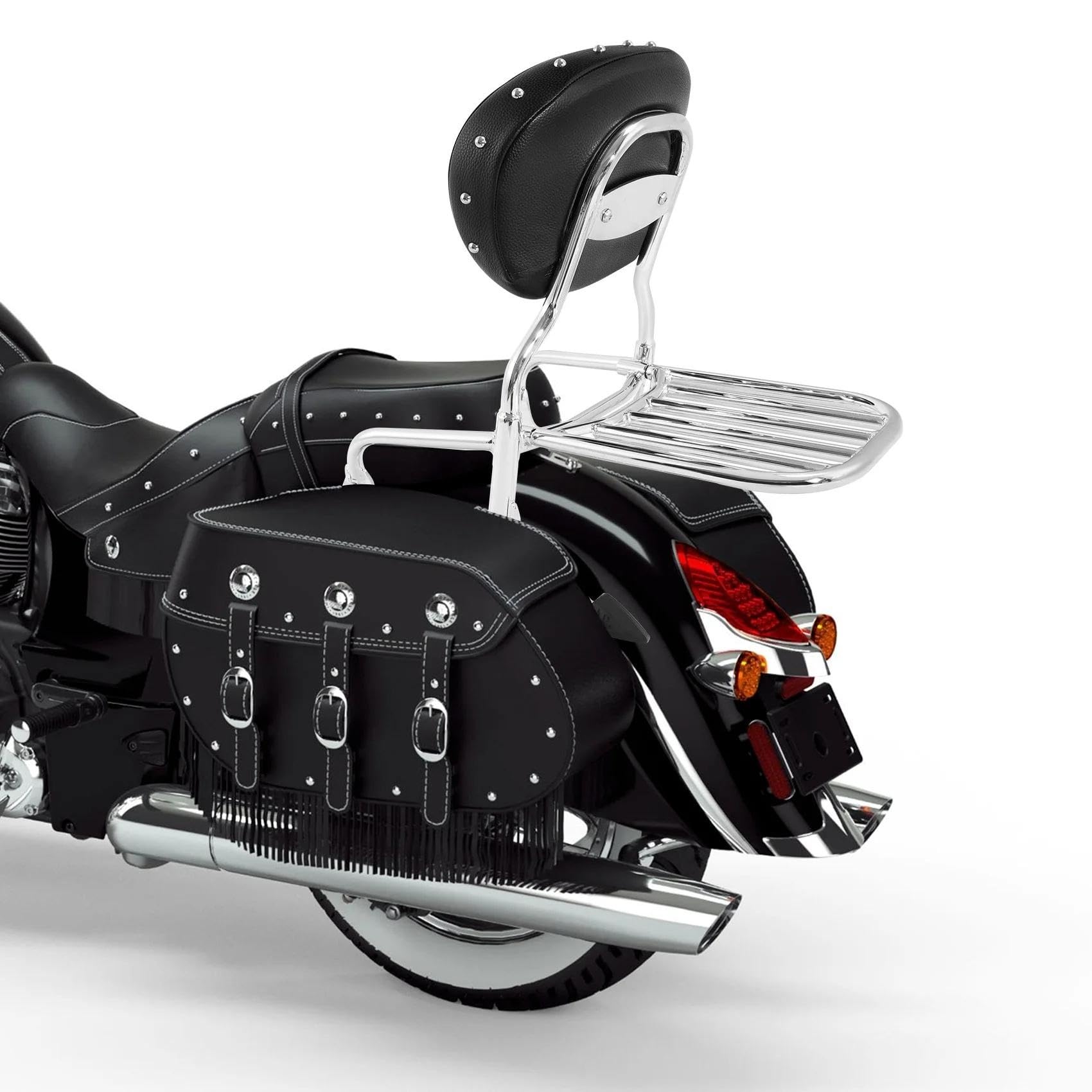 バイク バックレスト シーシーバー 　キルティングデザイン バイク バックレスト シーシーバー キルティングデザイン ZZNBBD