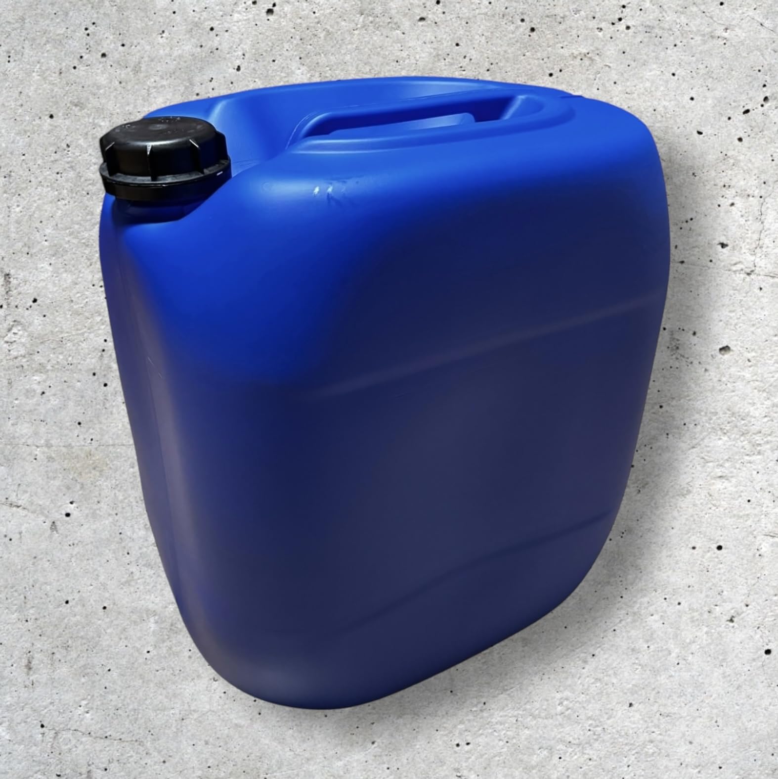 American Style - Lot de 3 x Bidon Jerrican Plastique 30 Litres bleus PEHD avec Bouchon DIN 61 | Empilable, Alimentaire, Résistant | Stockage Eau, Huiles, Produits Chimiques