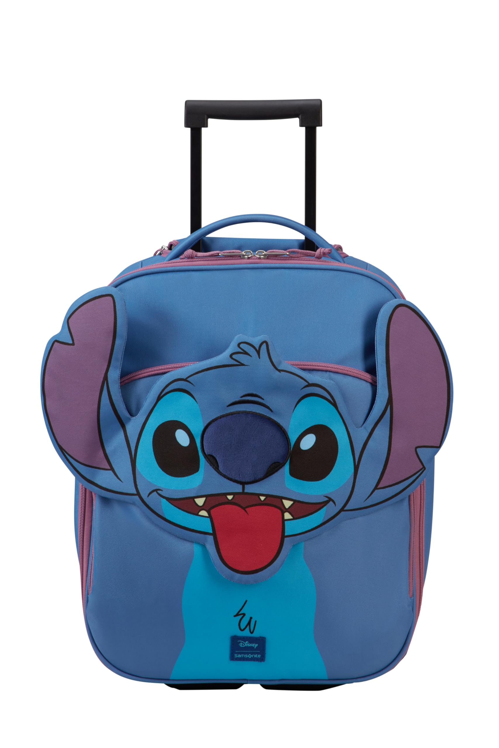Samsonite Sammies Disney Stitch, Dzieciecy Trolley Kabinowy 2 Kólka 45x36x19 cm, Walizka Kabinowa Kompatybilna z EasyJet, Walizka Underseat dla Dzieci, 30L