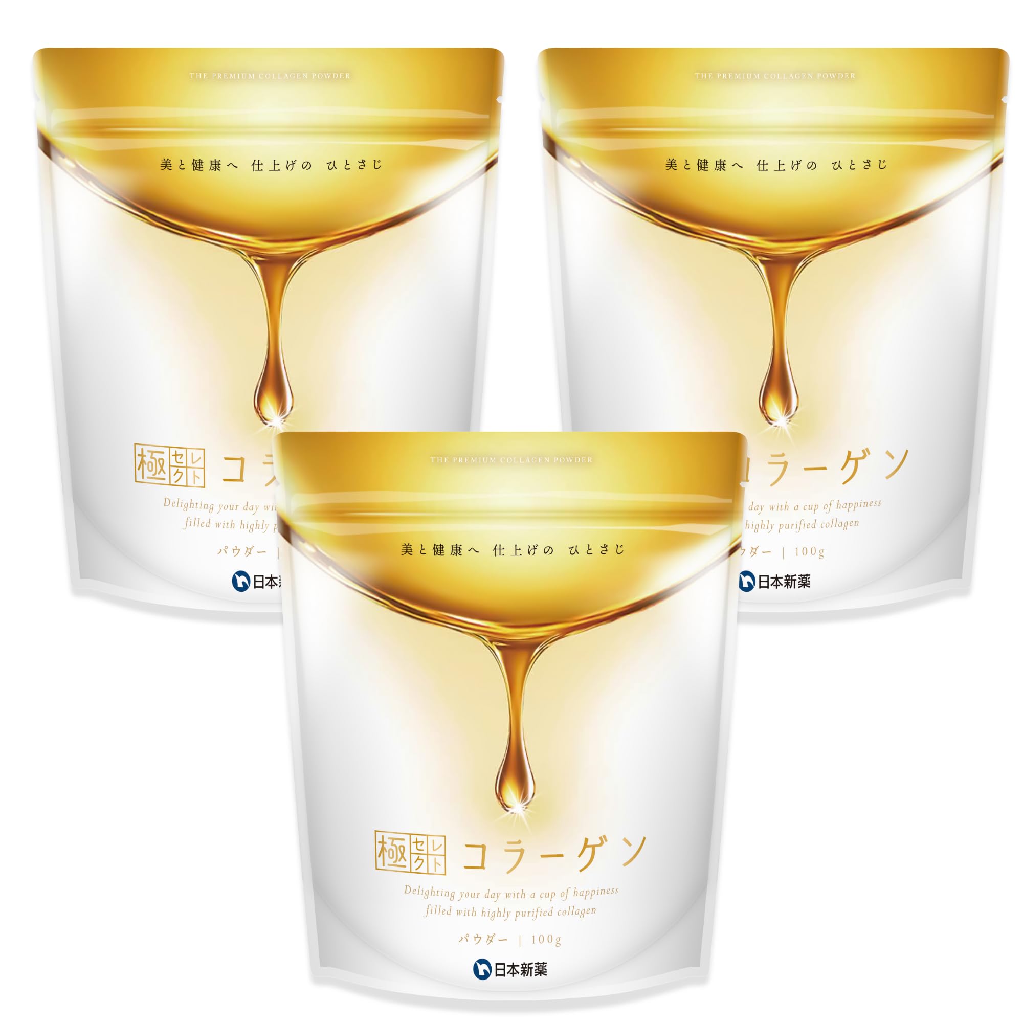 日本新薬 コラーゲンパウダー 極セレクト 300g