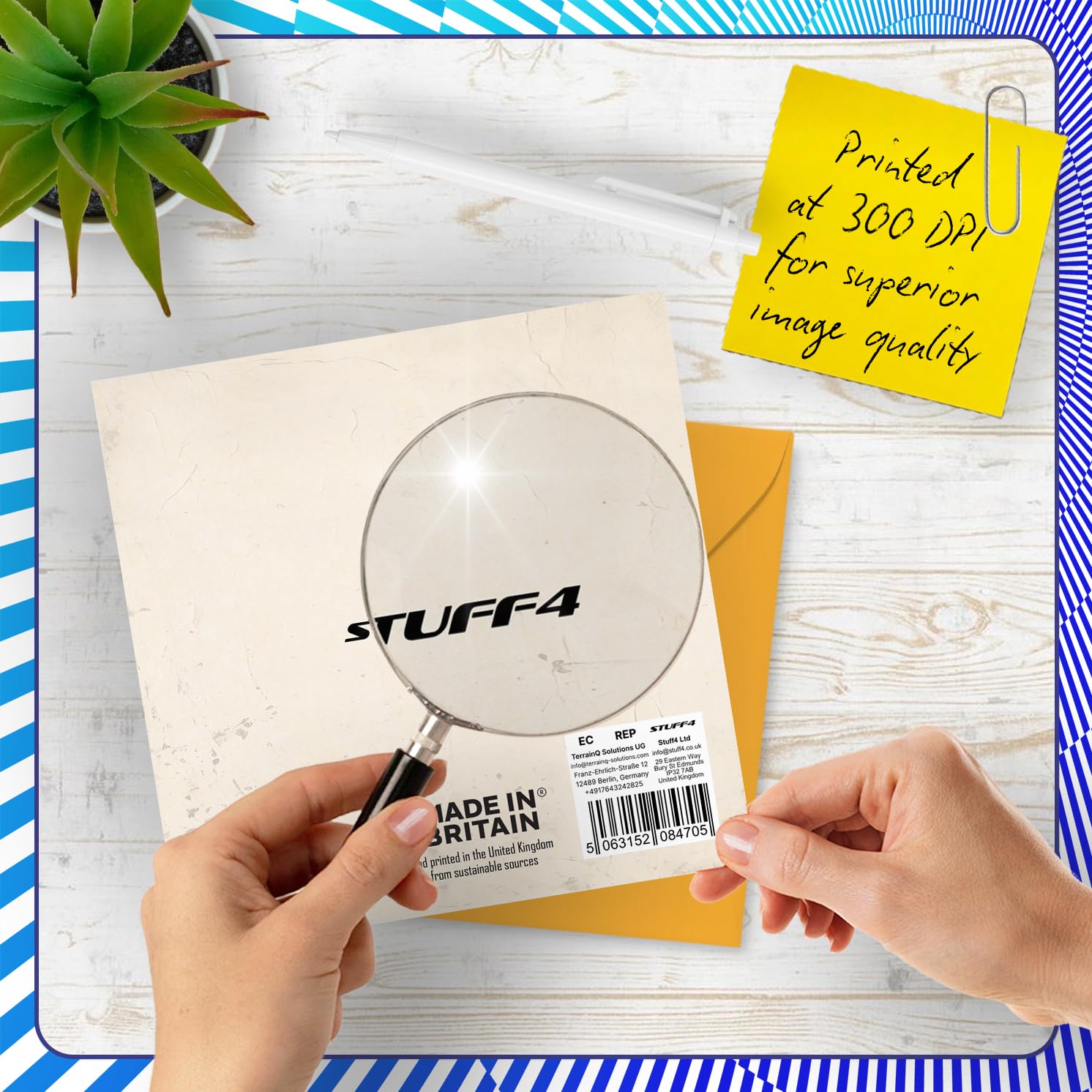 Stuff4 Carte D'anniversaire 90 Ans Pour Femme Et Homme – Élégante – Cartes D'anniversaire Pour