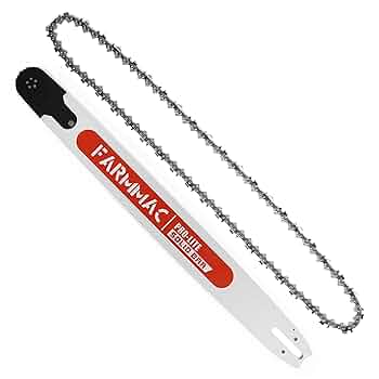 Amazon.com: FARMMAC 36 Inch Chainsaw Guide Bar & Chain Combo