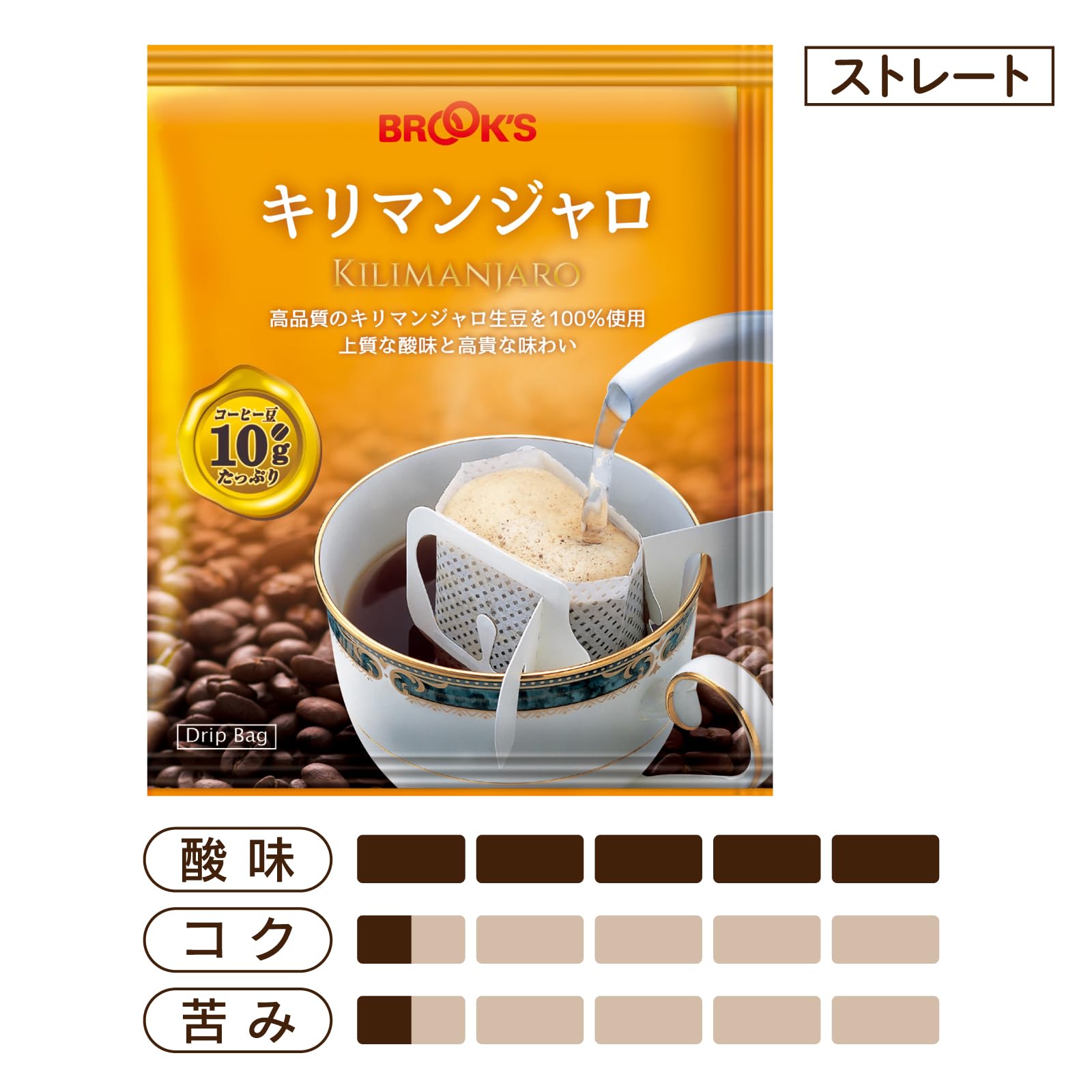 Amazon.co.jp: ブルックス: ドリップバッグコーヒー