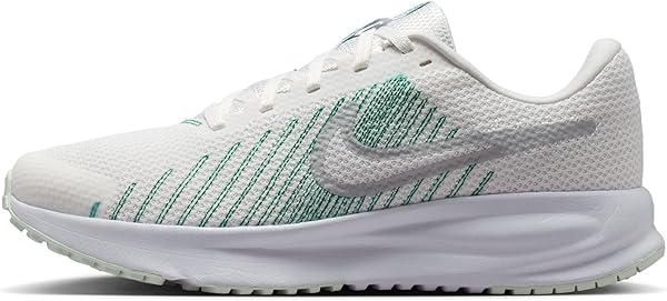 Nike Run Defy Women's Road Running Shoes (Summit White/White/Malachite/Metallic Silver)